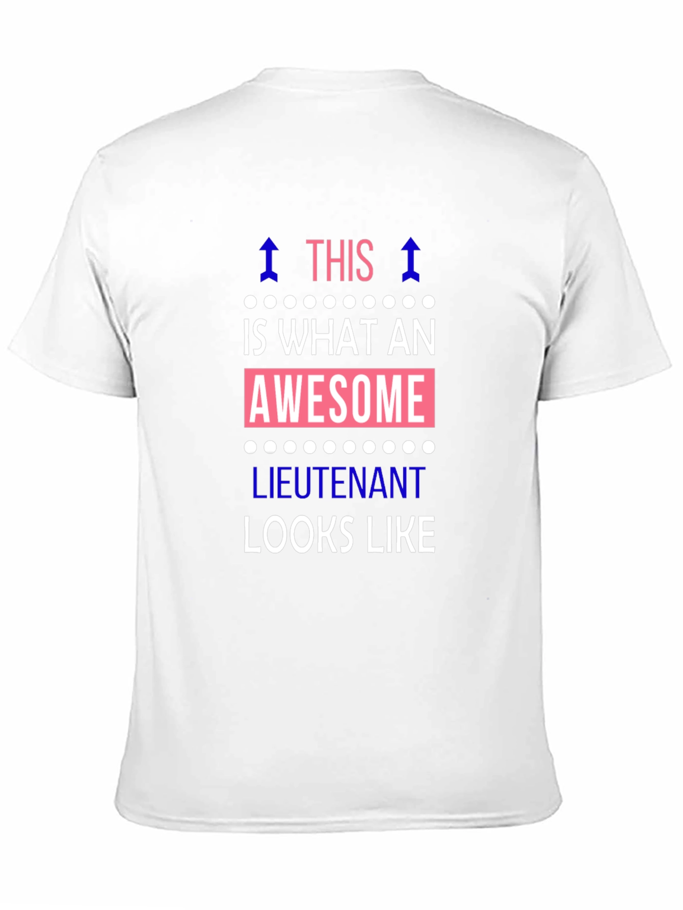 Awesome Lieutenant Graphic Tee - Black Cotton T-Shirt