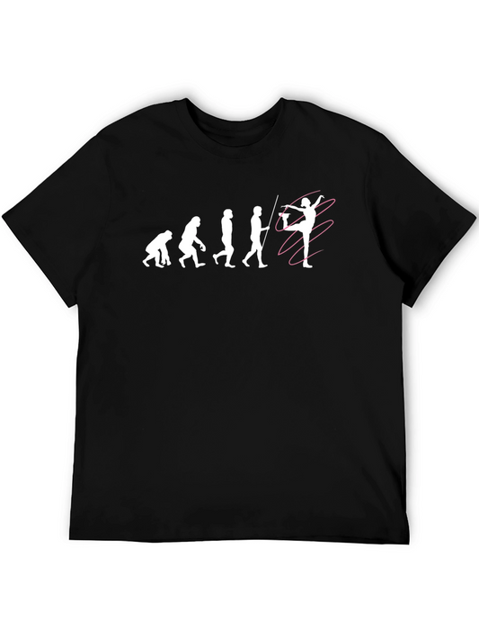 Evolution Rhythmic Gymnastics Black T-Shirt