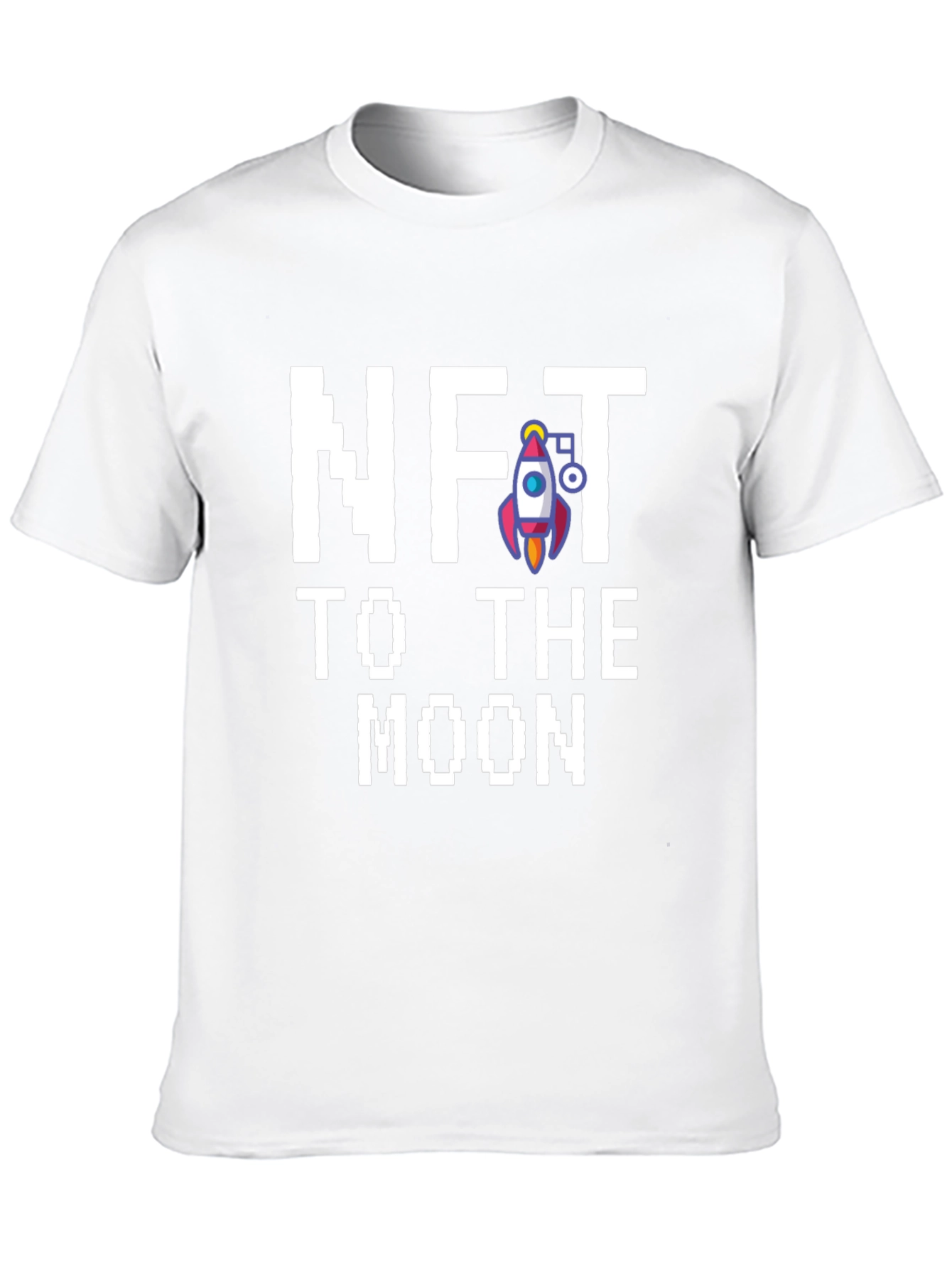 NFT to the Moon Graphic Tee - Black