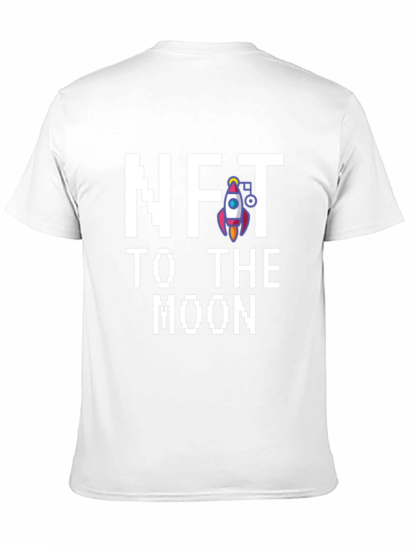 NFT to the Moon Graphic Tee - Black