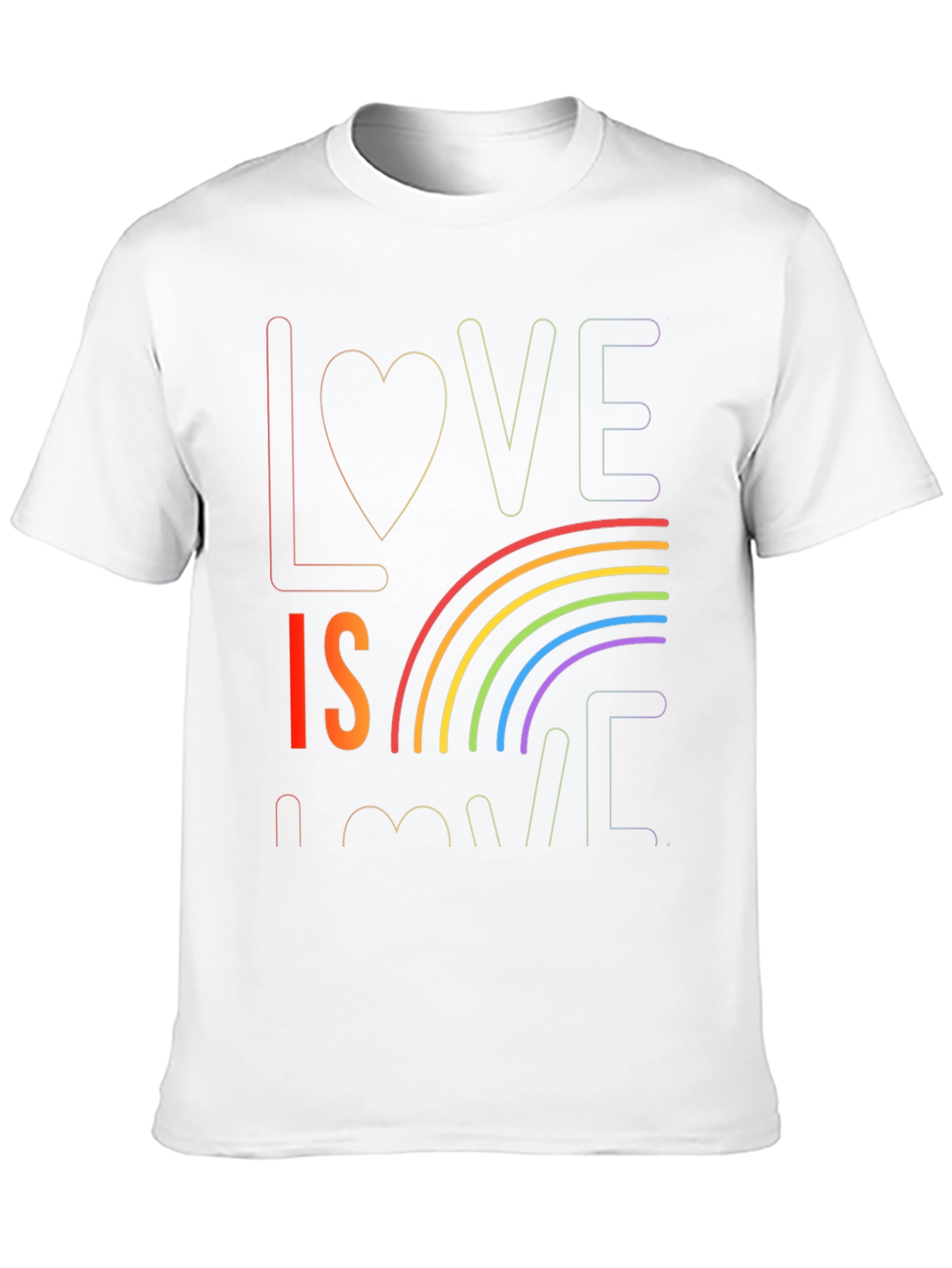 Love is Love Rainbow Pride T-Shirt