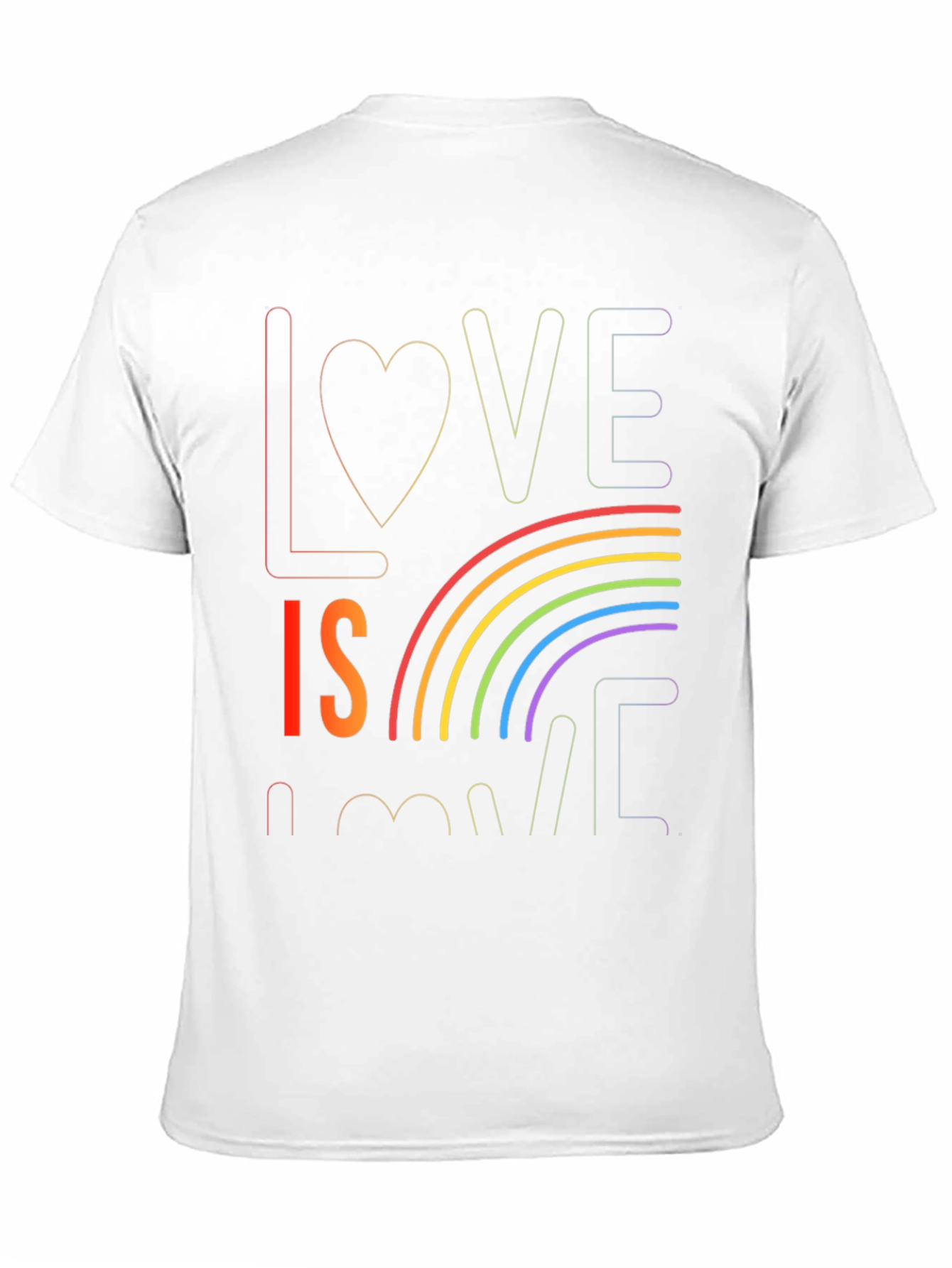 Love is Love Rainbow Pride T-Shirt