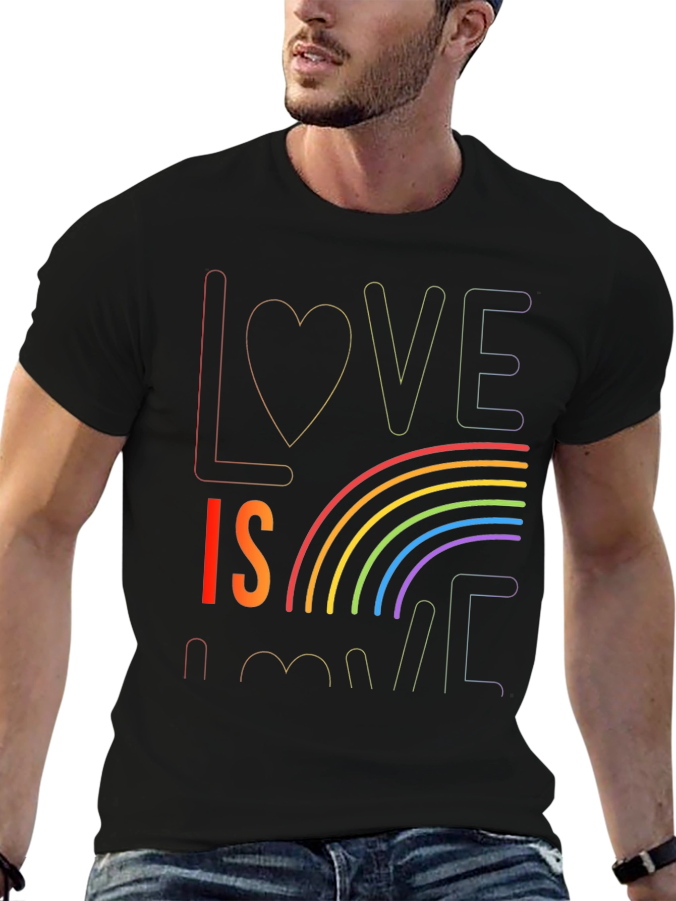 Love is Love Rainbow Pride T-Shirt