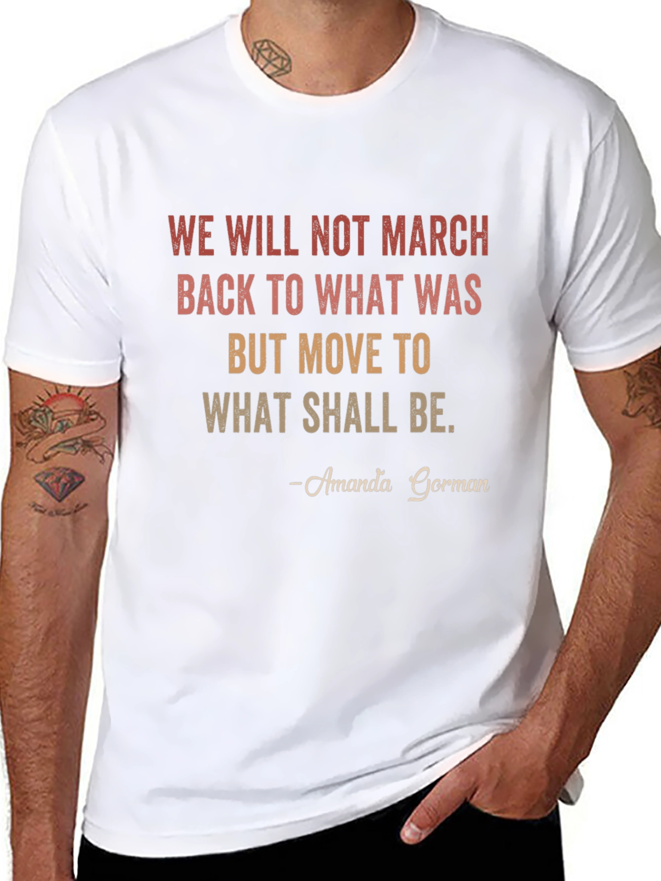 Amanda Gorman Inspirational Quote T-Shirt