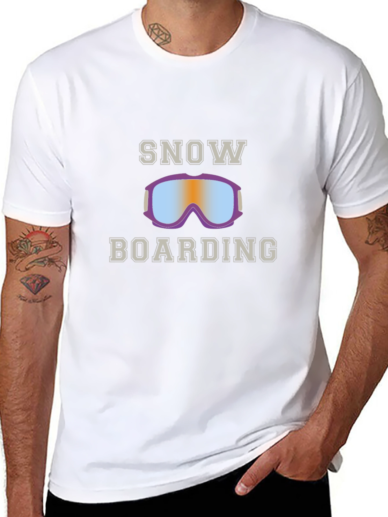 Snowboarding Goggles Graphic T-Shirt