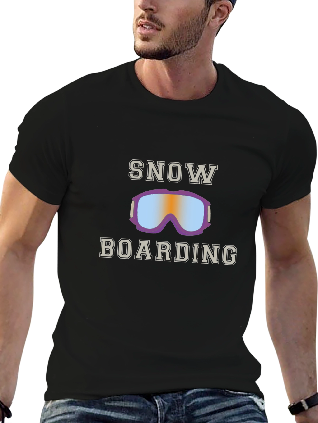 Snowboarding Goggles Graphic T-Shirt