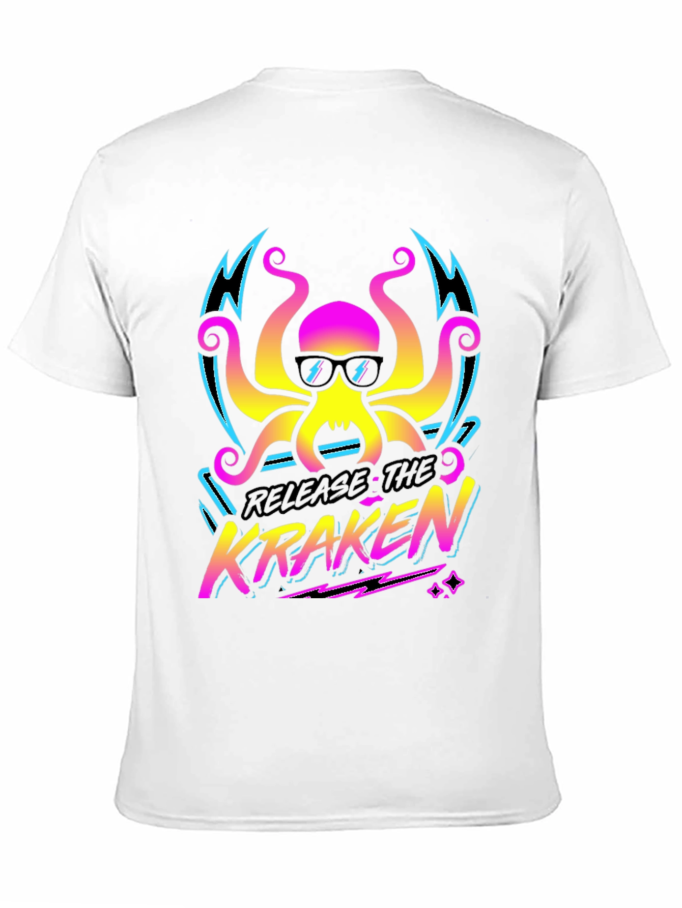 Release The Kraken T-Shirt - Retro Octopus Design
