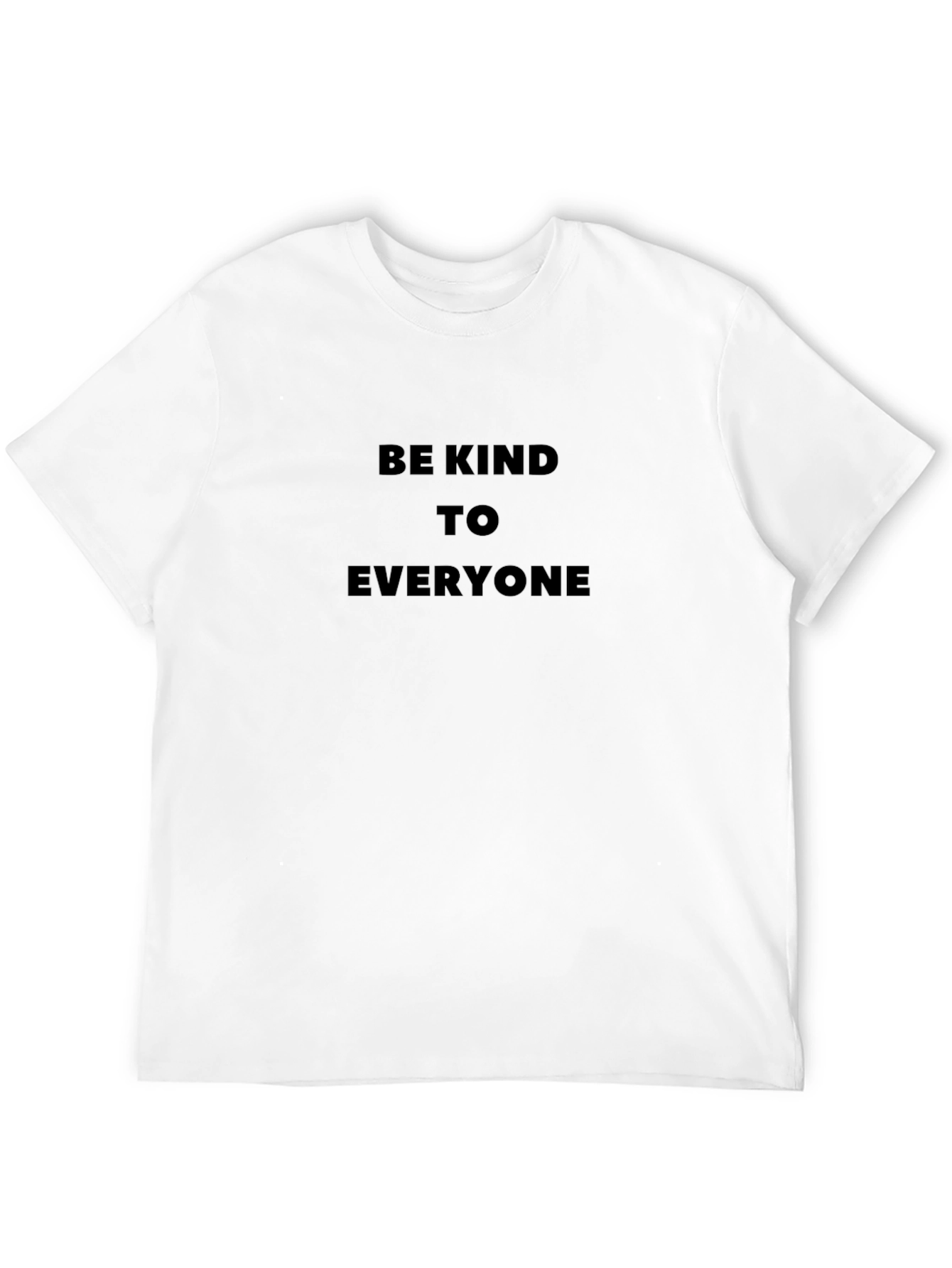 Be Kind To Everyone Black T-Shirt