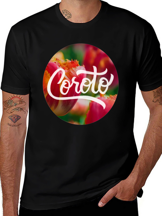 Coroto Floral T-Shirt - Black