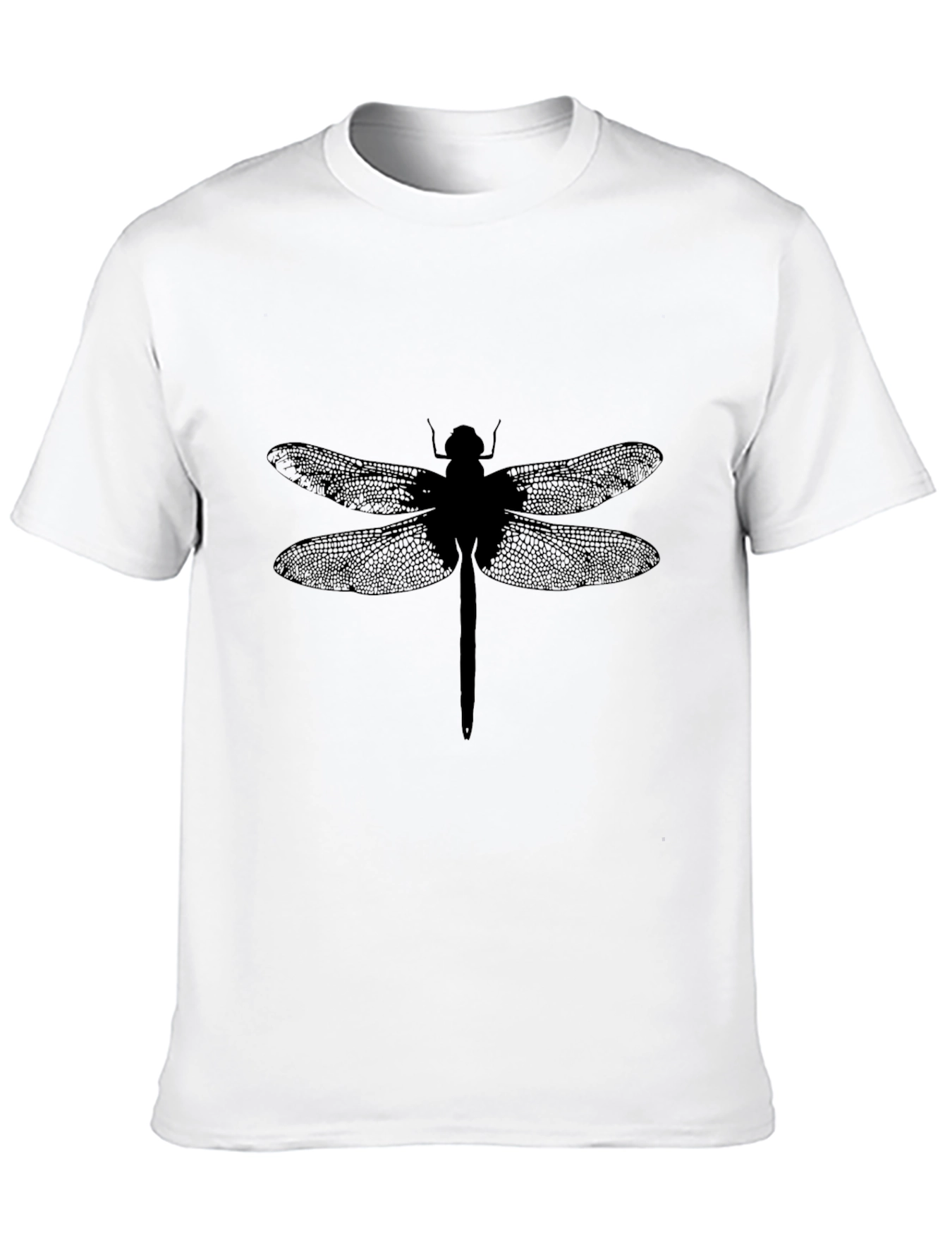 Dragonfly Graphic Tee - Mens Black T-Shirt