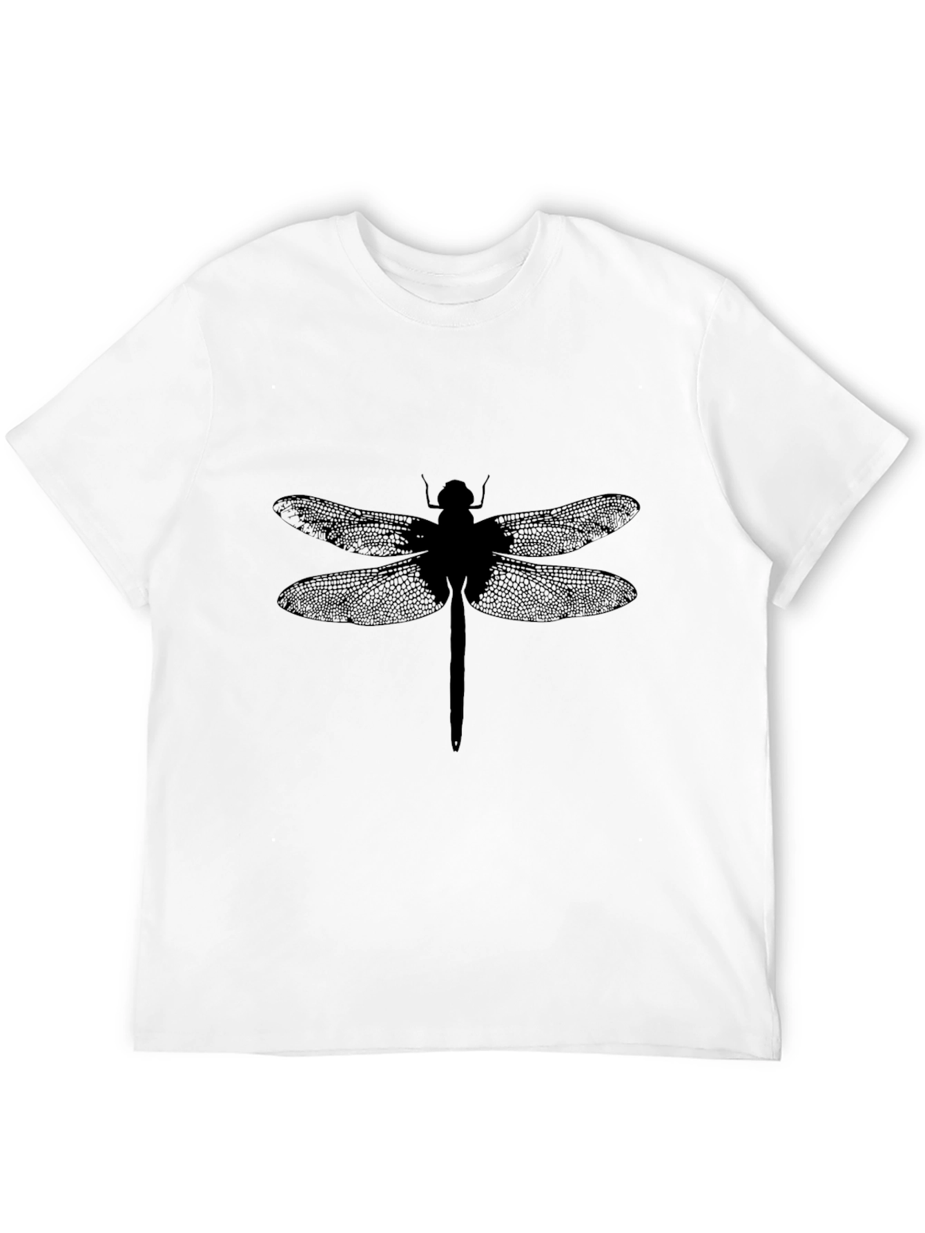 Dragonfly Graphic Tee - Mens Black T-Shirt