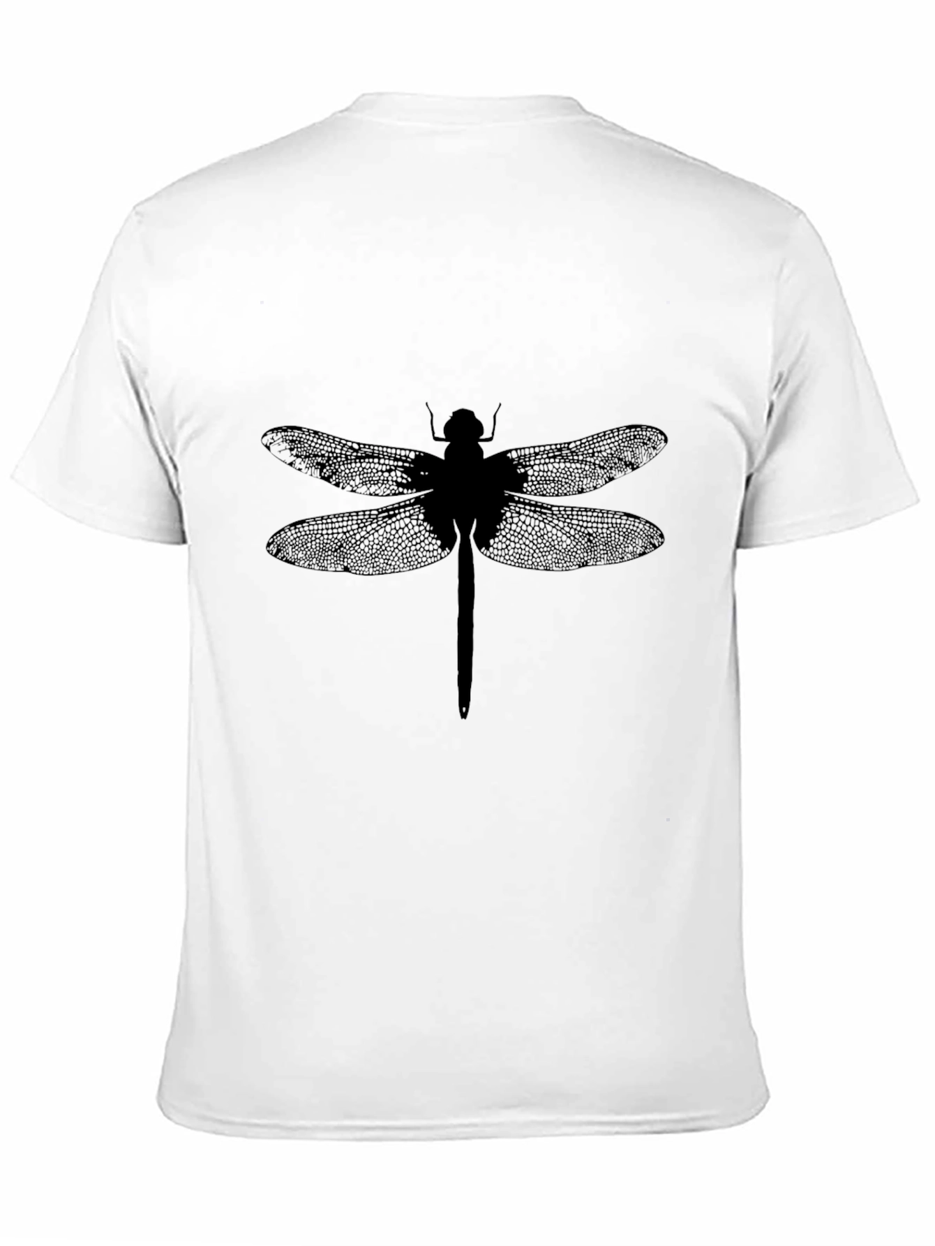 Dragonfly Graphic Tee - Mens Black T-Shirt