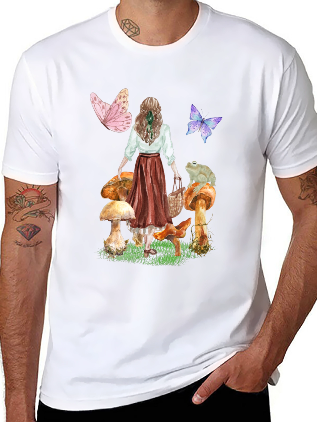 Whimsical Forest Graphic Tee