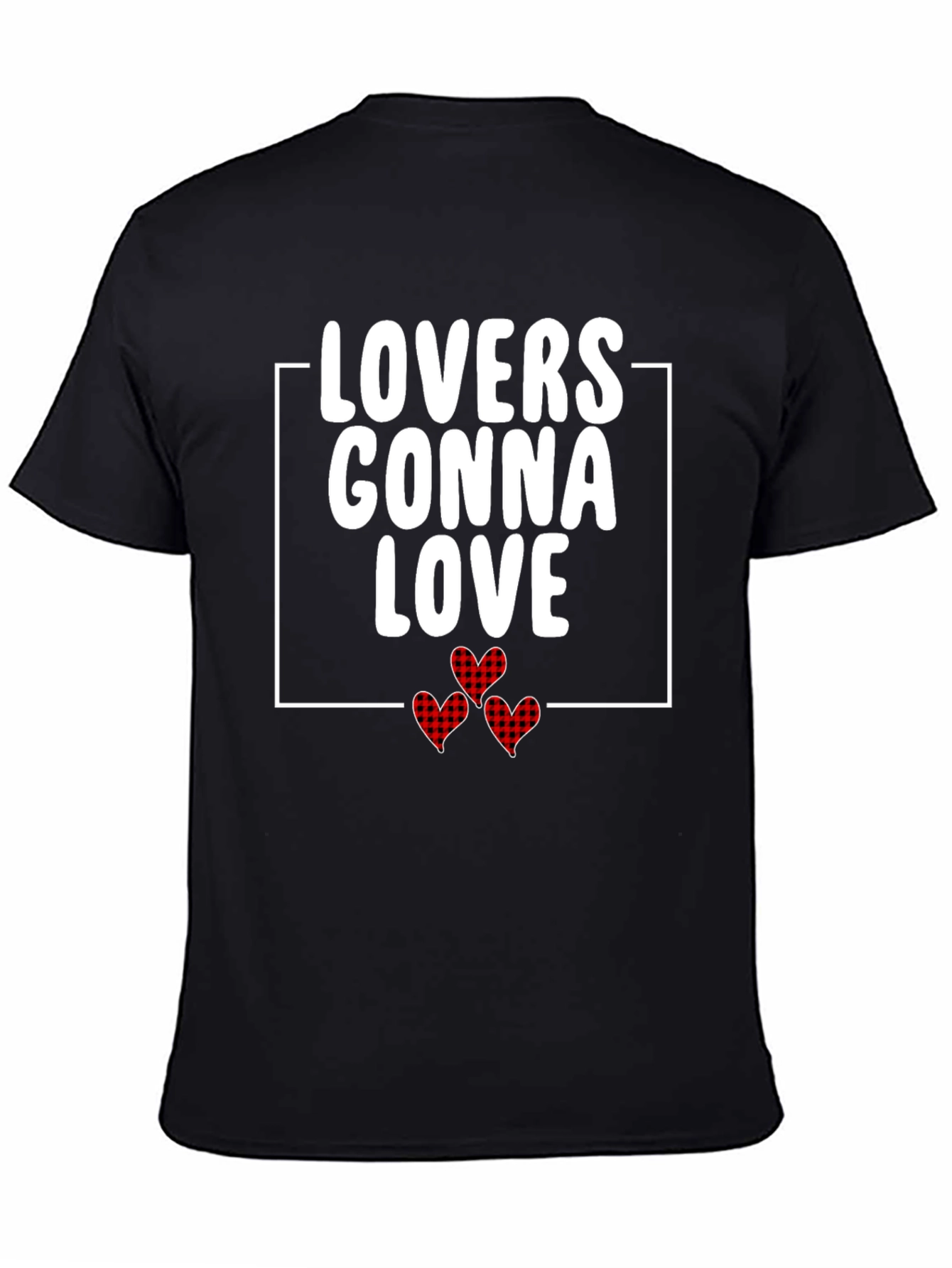 Lovers Gonna Love Graphic Tee - Black