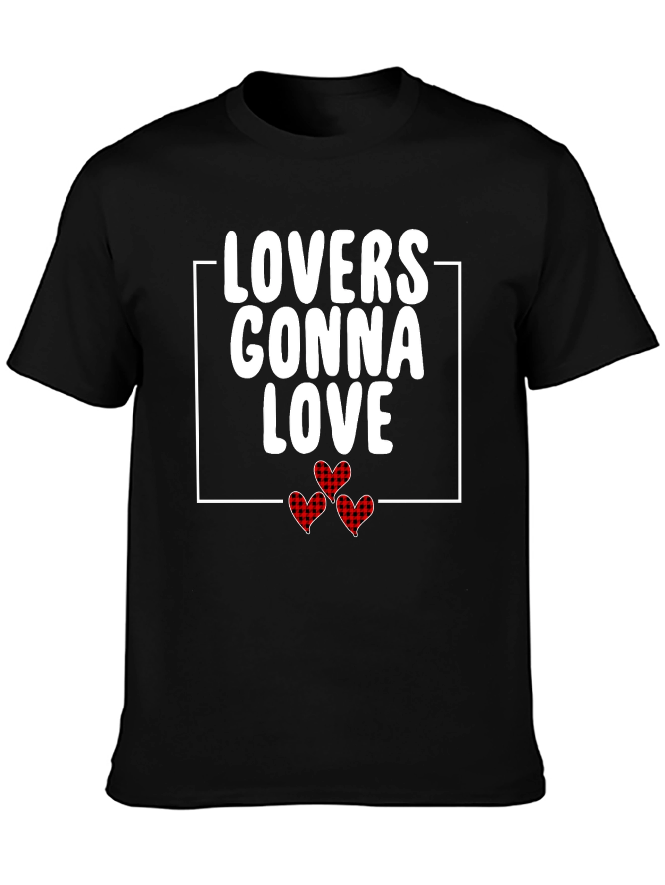 Lovers Gonna Love Graphic Tee - Black