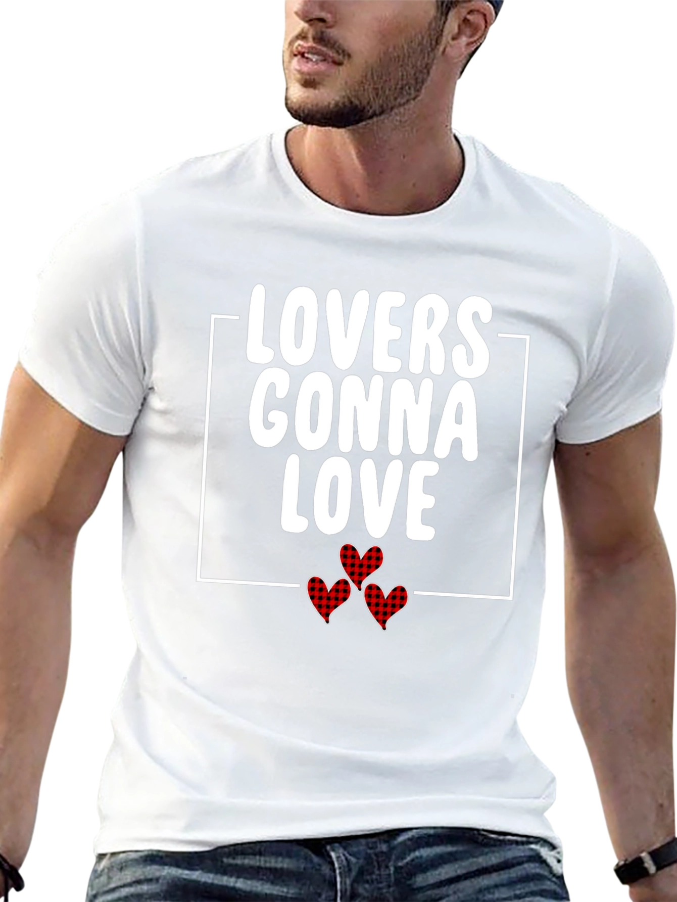 Lovers Gonna Love Graphic Tee - Black