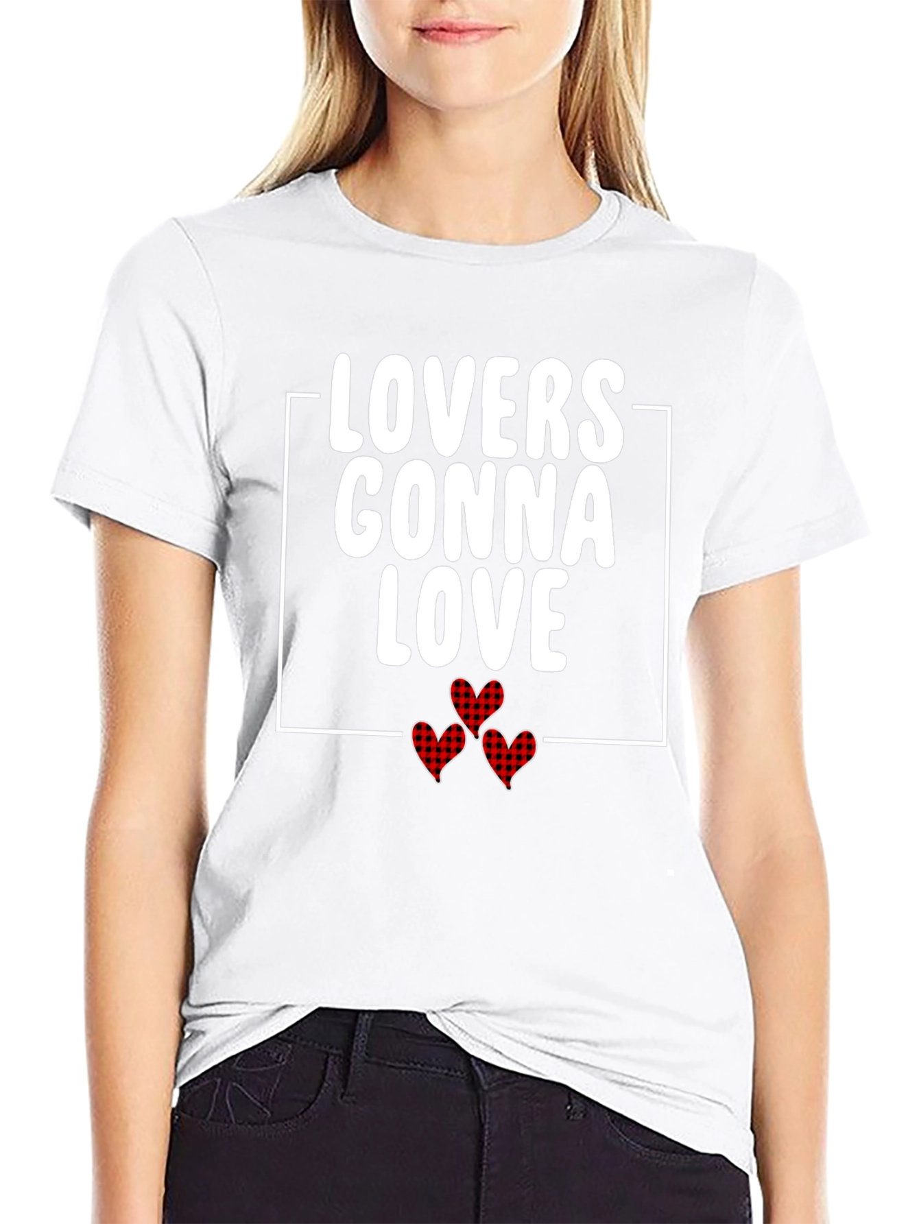 Lovers Gonna Love Graphic Tee - Black