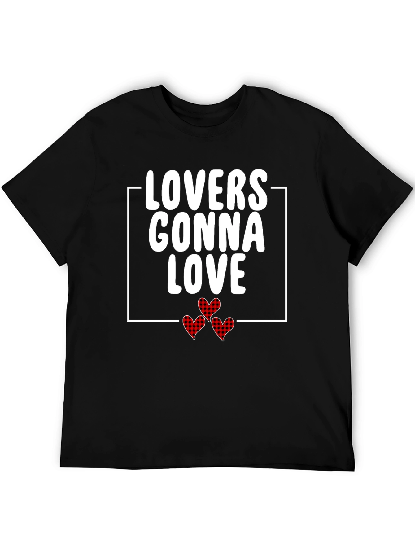 Lovers Gonna Love Graphic Tee - Black