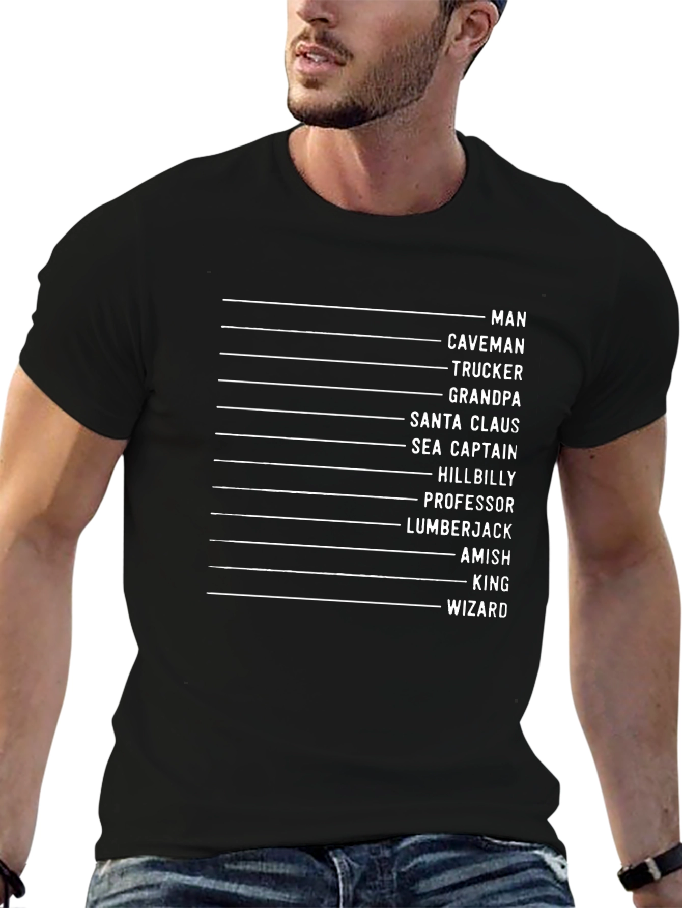 Funny Occupation Checklist Graphic T-Shirt