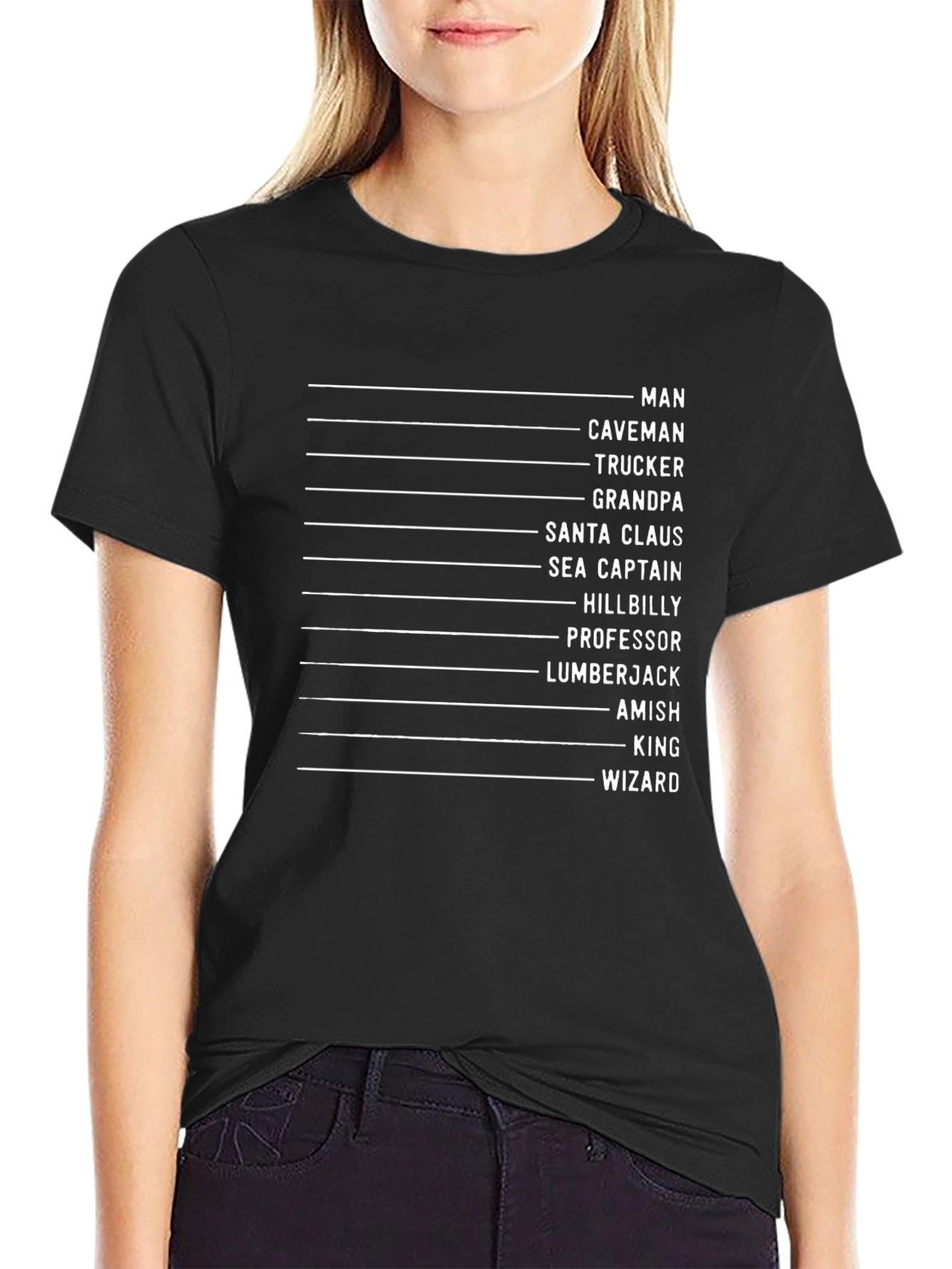 Funny Occupation Checklist Graphic T-Shirt
