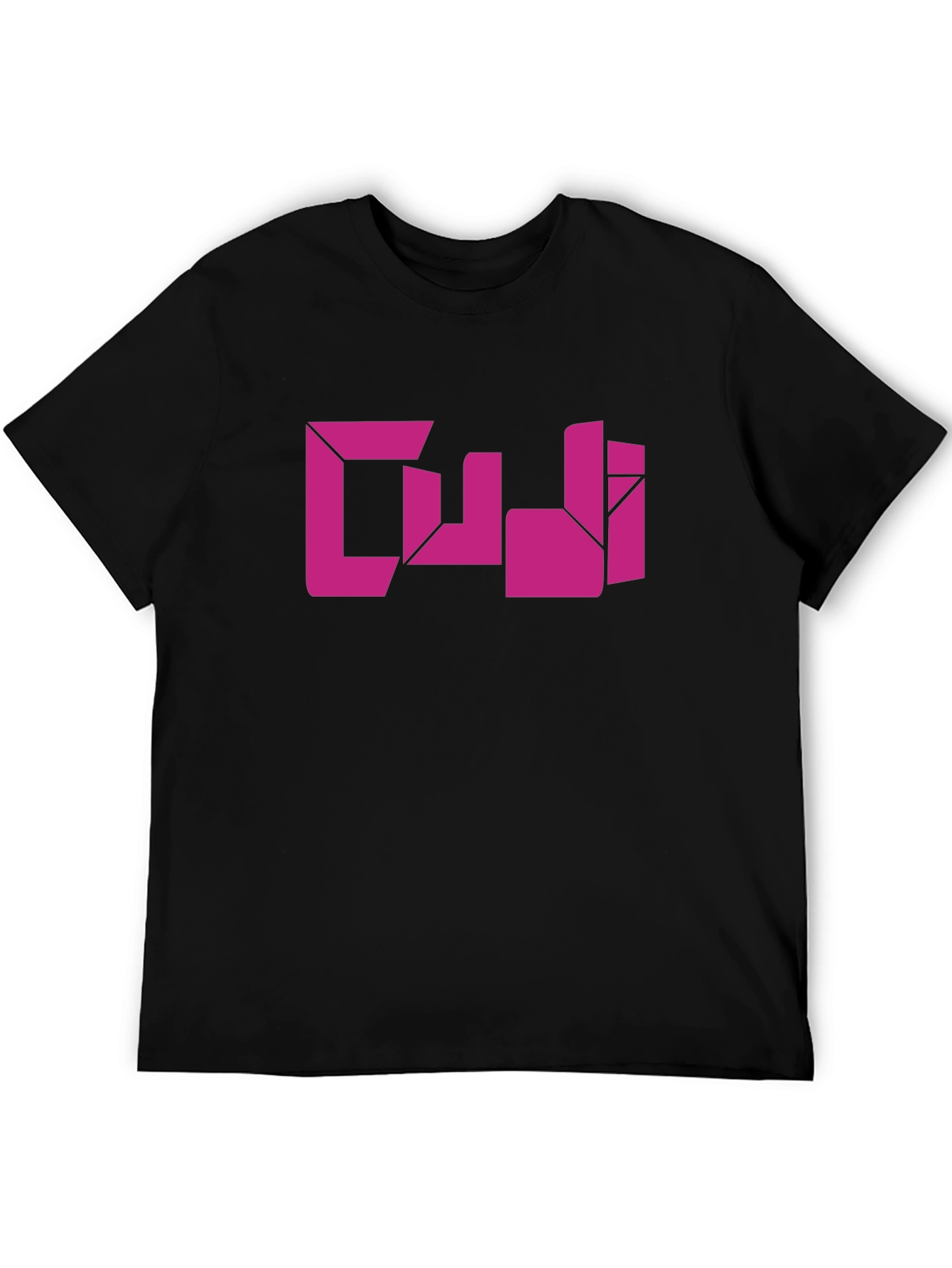 Bold Graphic Tee - Modern Pink Design