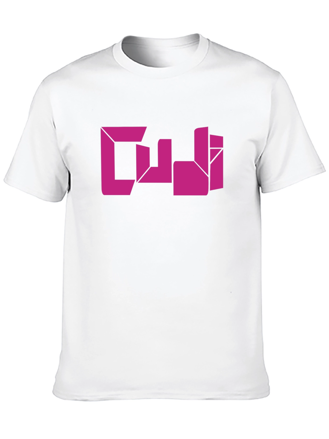 Bold Graphic Tee - Modern Pink Design