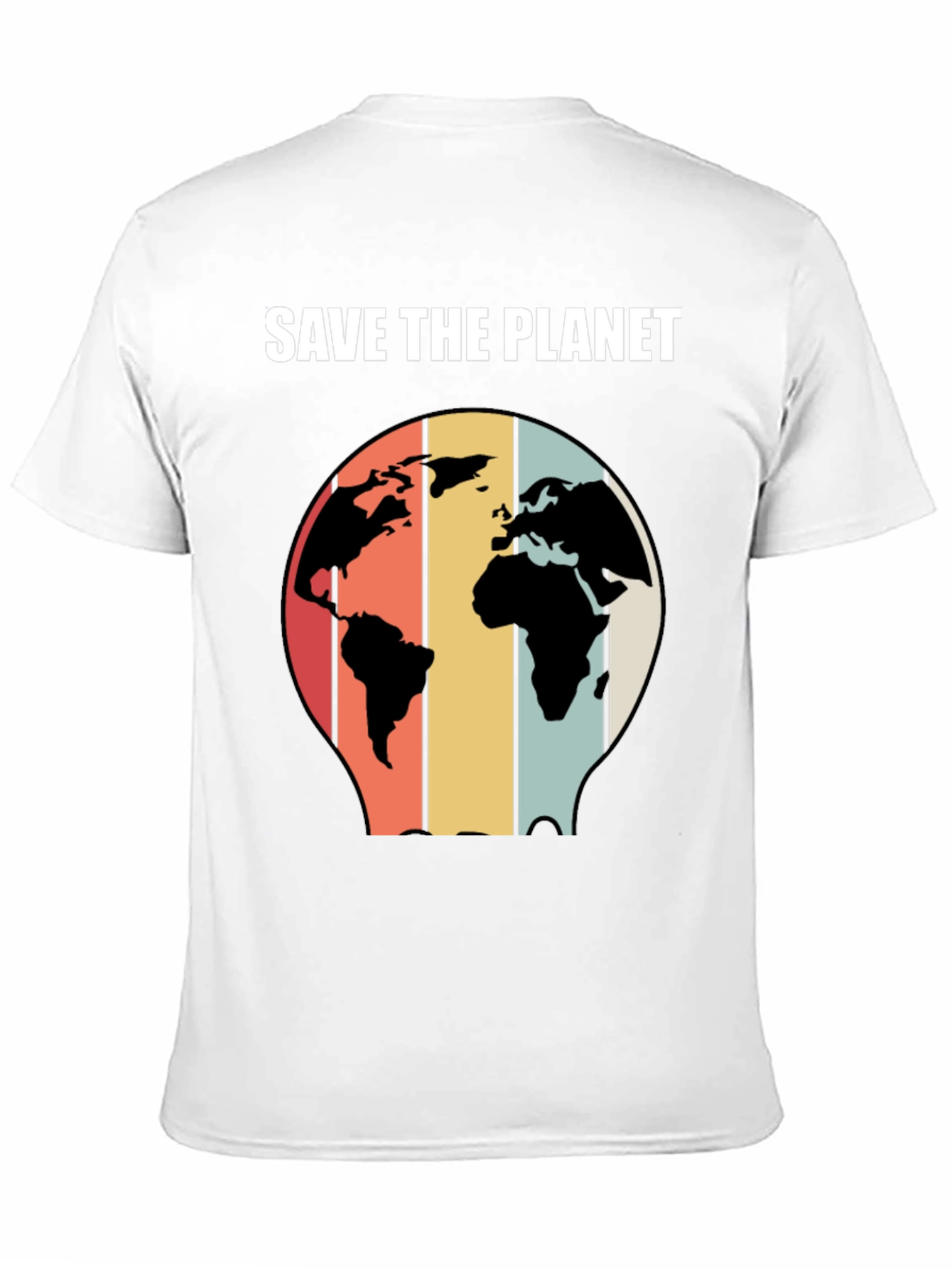 Save The Planet Retro Graphic T-Shirt