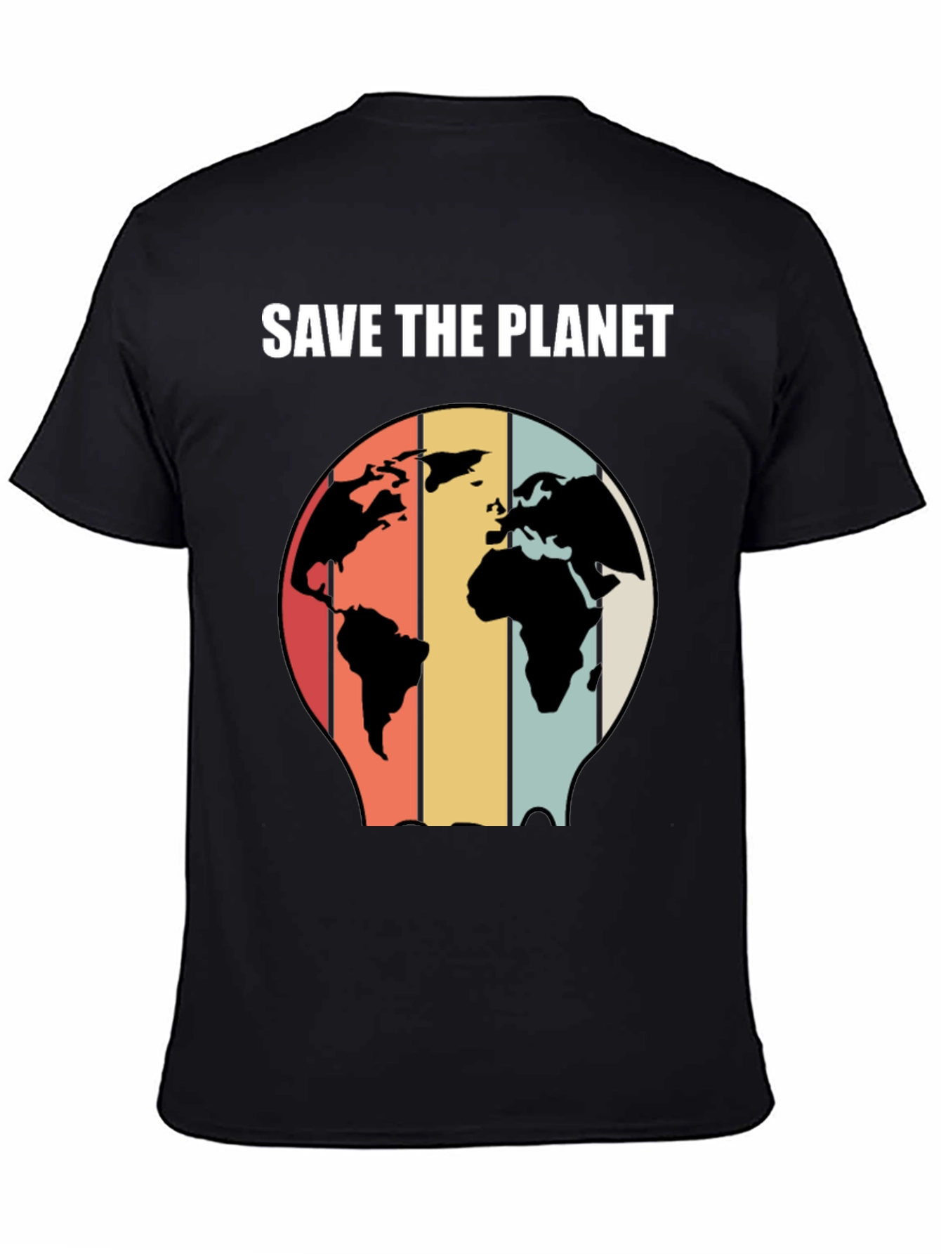Save The Planet Retro Graphic T-Shirt