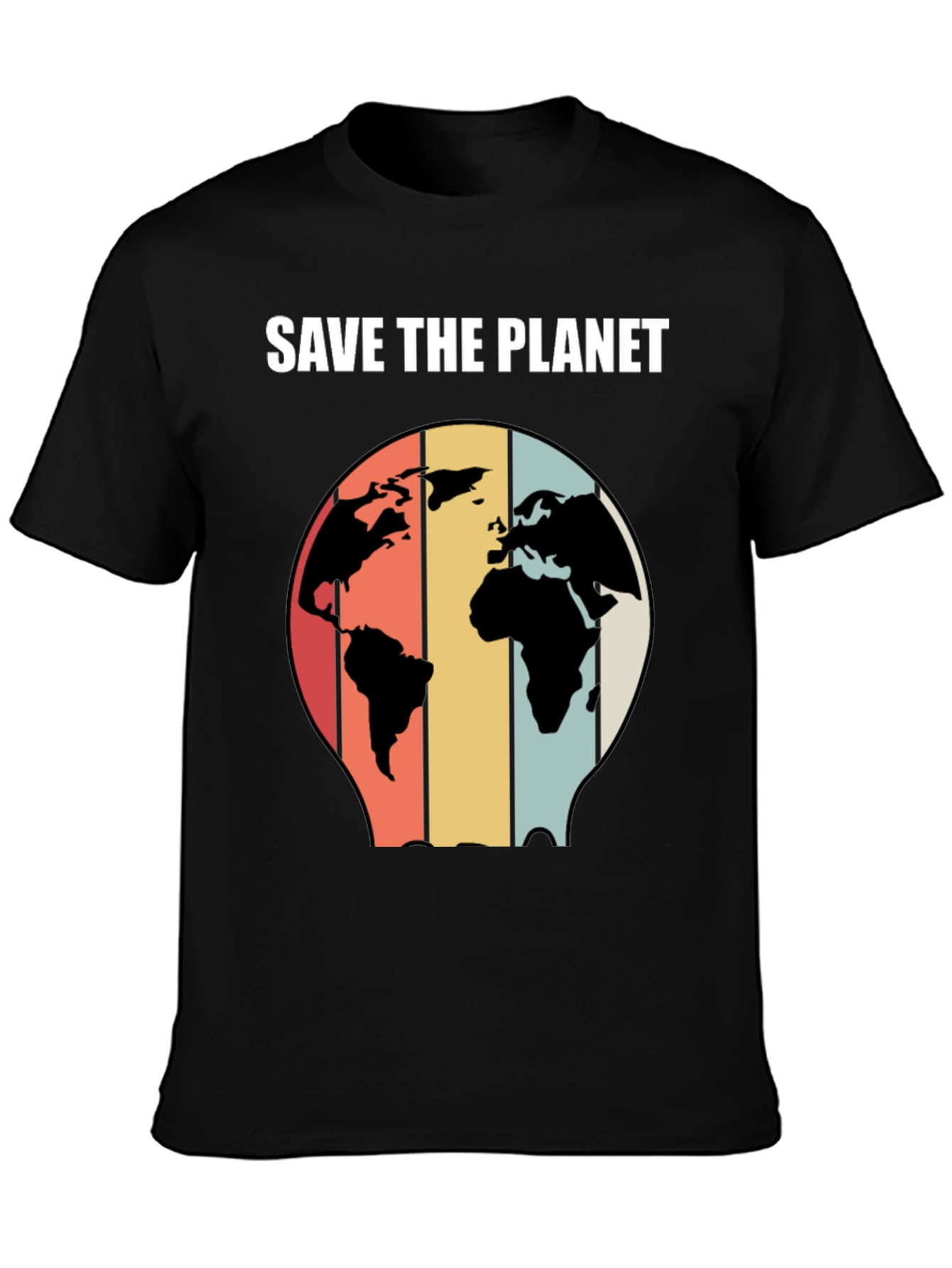 Save The Planet Retro Graphic T-Shirt