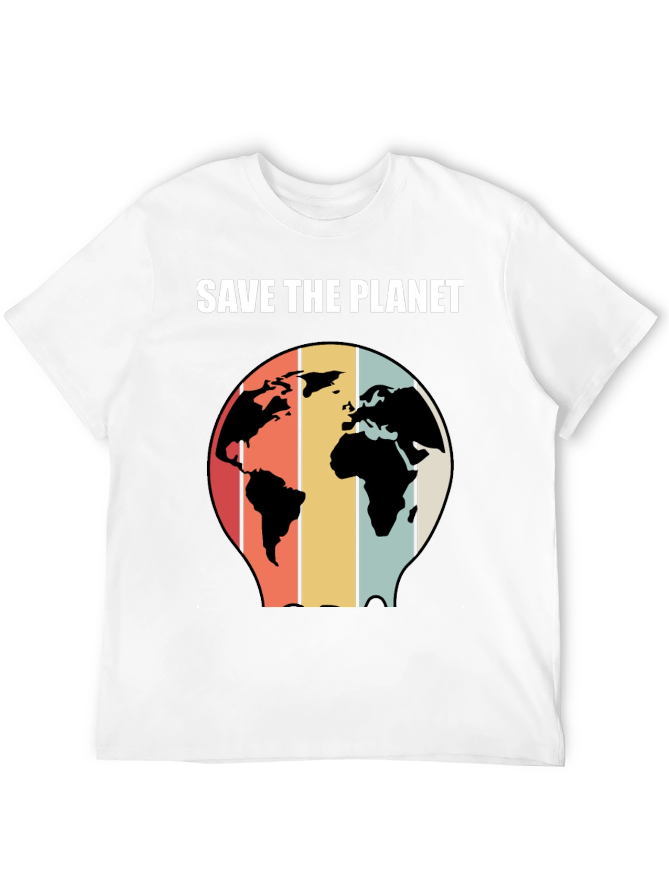 Save The Planet Retro Graphic T-Shirt