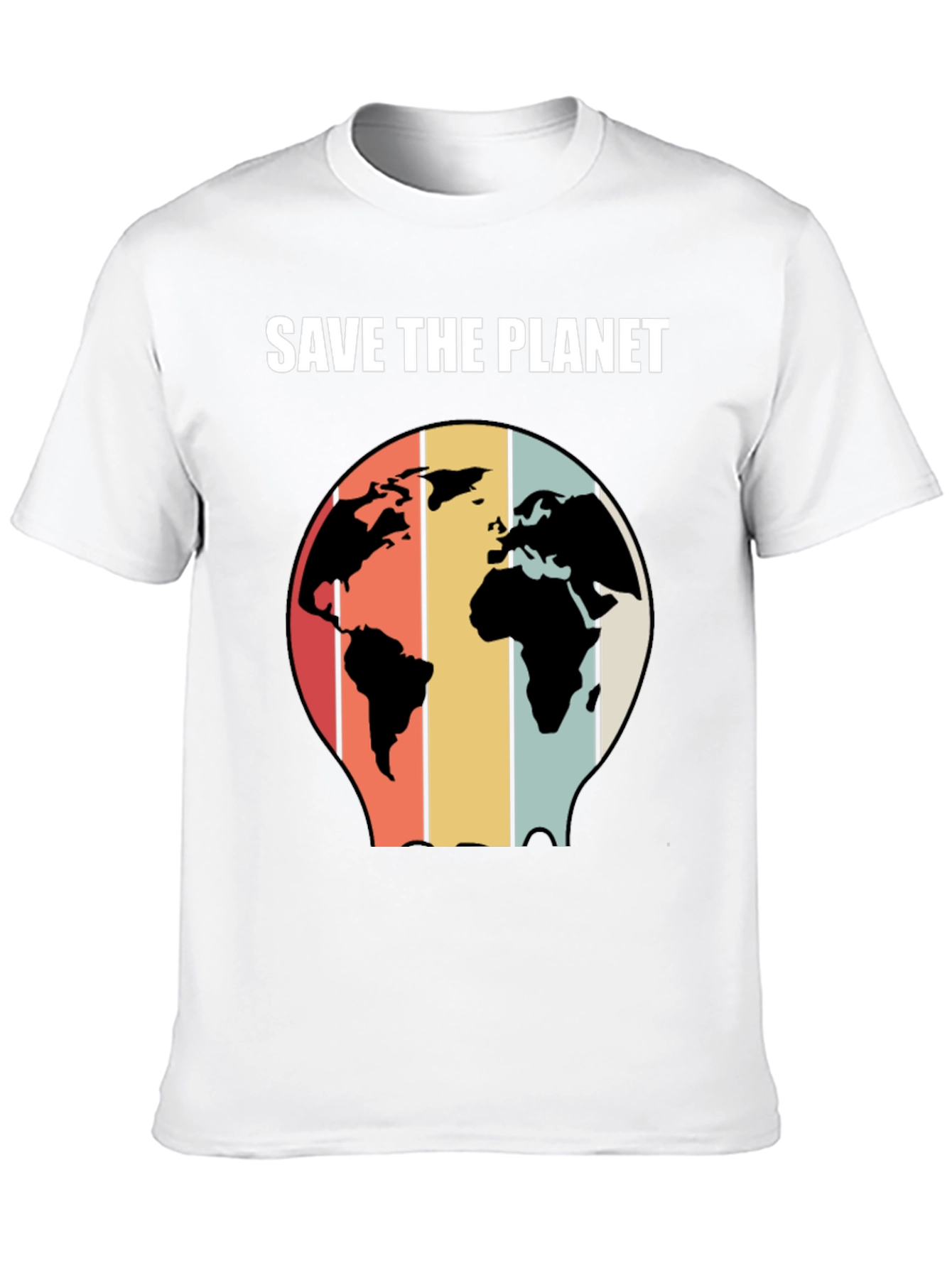 Save The Planet Retro Graphic T-Shirt