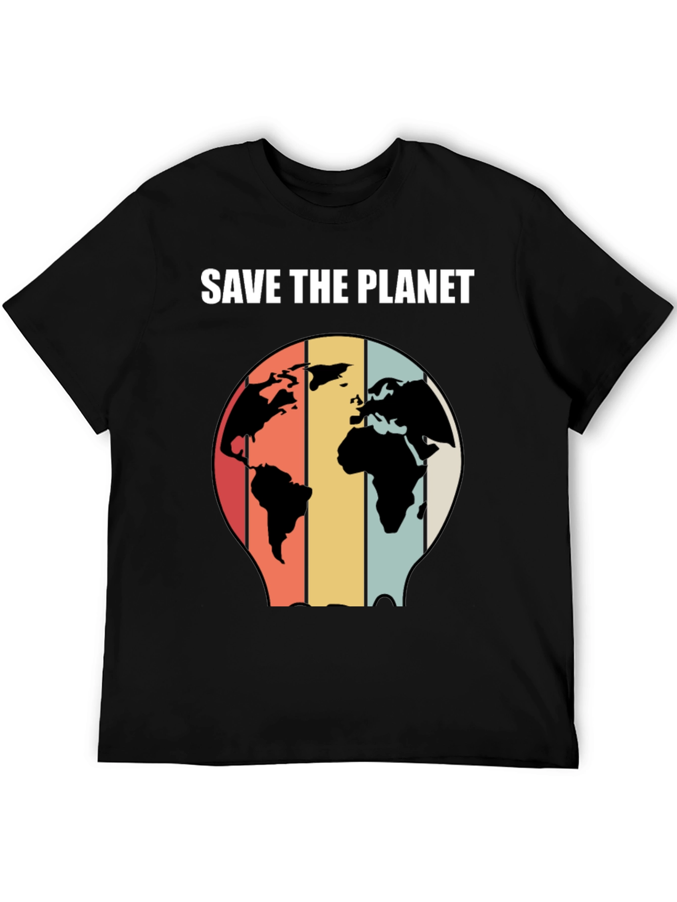 Save The Planet Retro Graphic T-Shirt