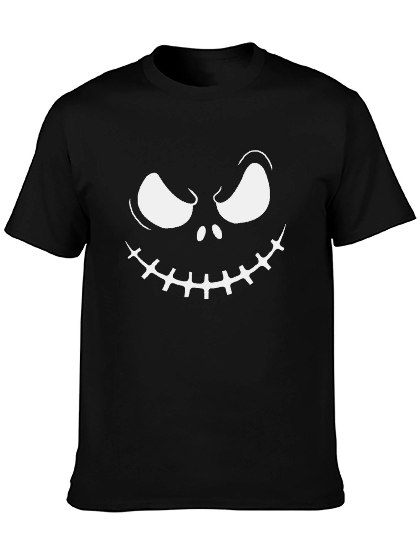 Jack Skellington Face Black T-Shirt