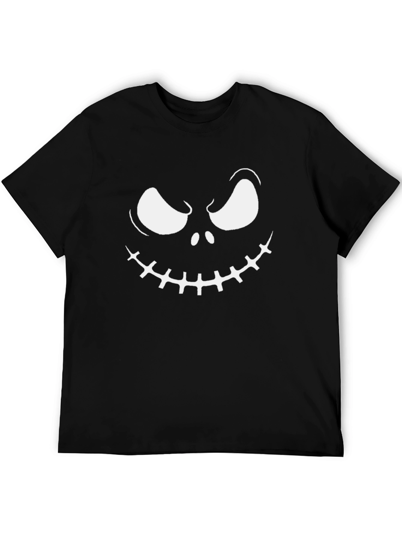 Jack Skellington Face Black T-Shirt