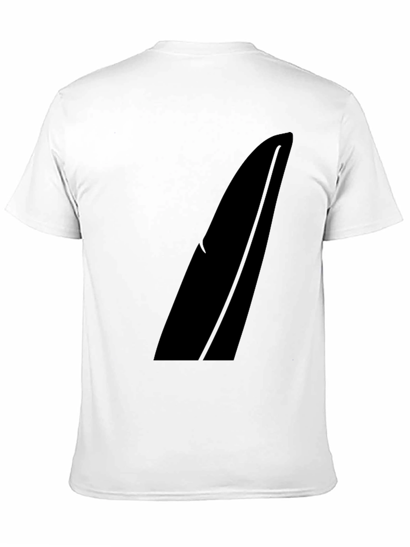 Modern Black Graphic Tee - Sleek Design