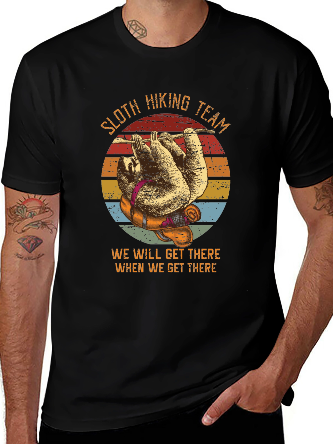 Sloth Hiking Team T-Shirt