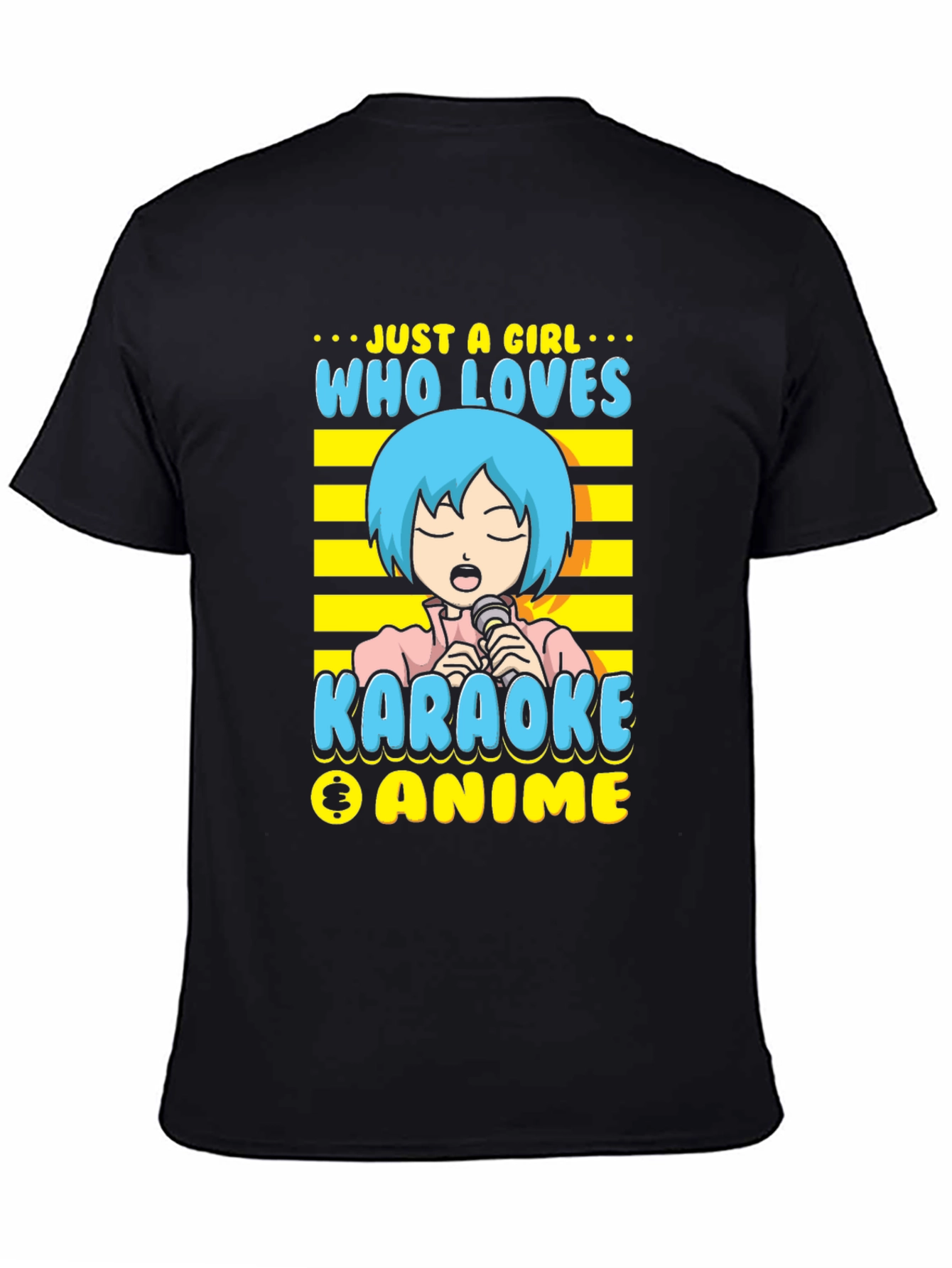 Just a Girl Who Loves Karaoke & Anime T-Shirt