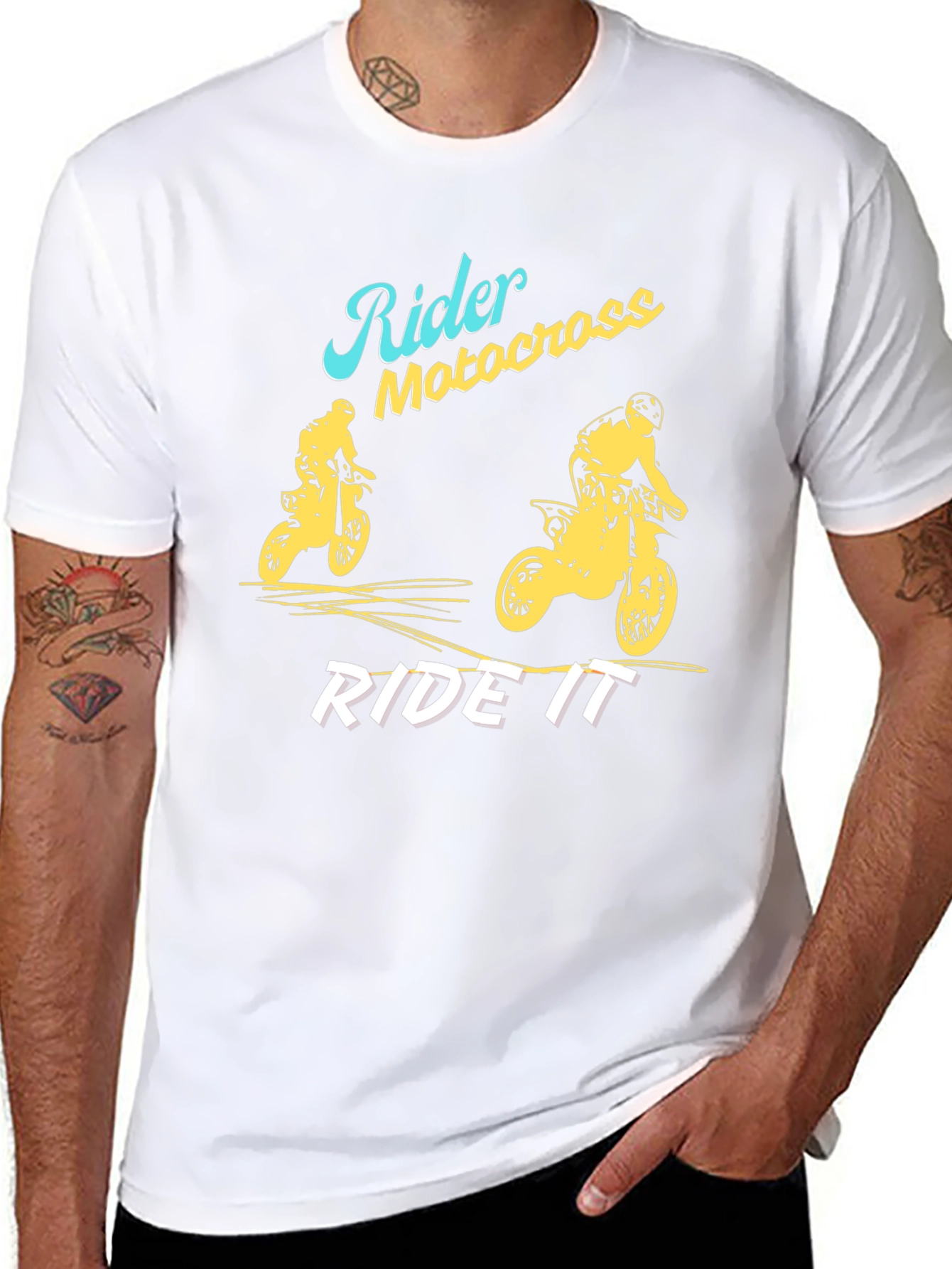 Rider Motocross Graphic Tee - Ride It