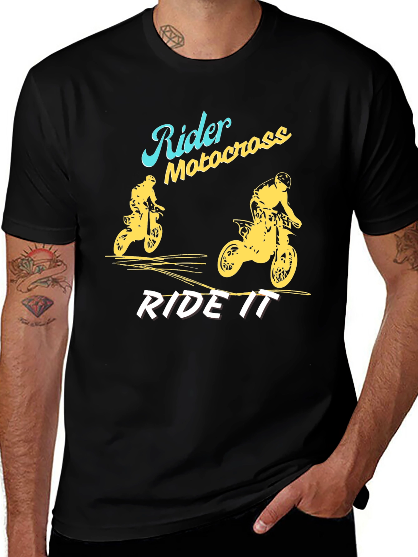 Rider Motocross Graphic Tee - Ride It