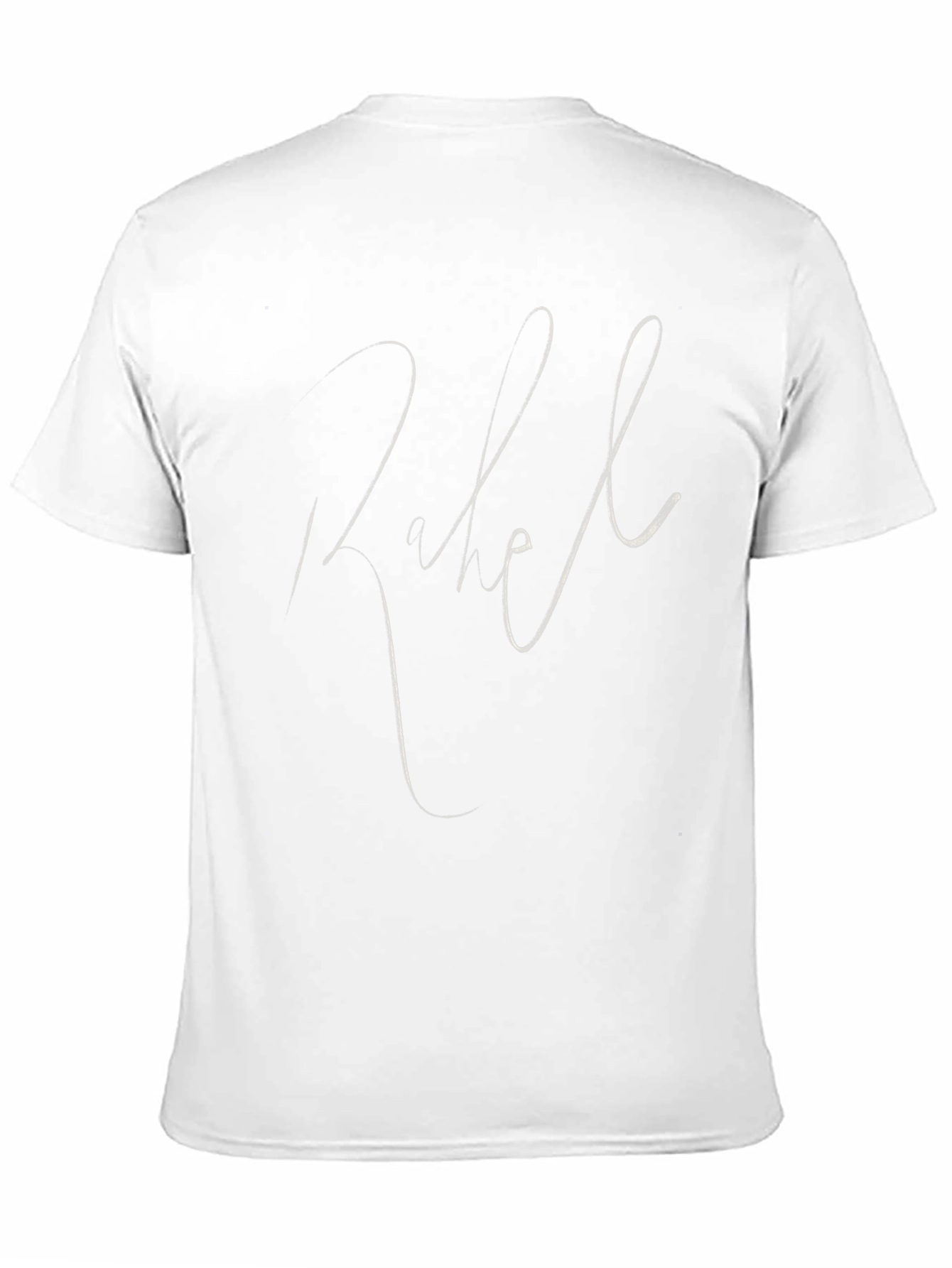 Rachel Script Graphic Tee - Black