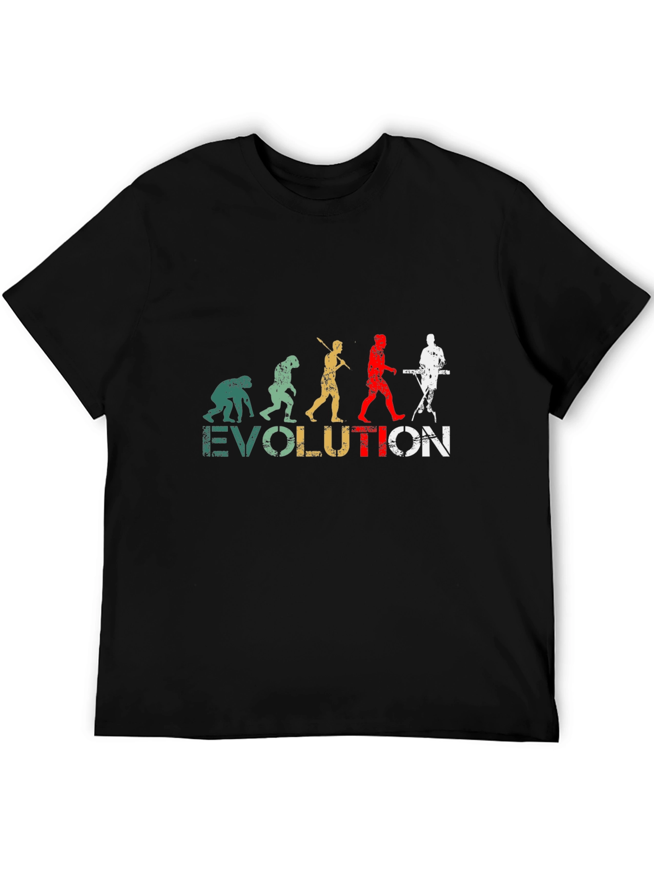 Evolution Keyboardist Mens T-Shirt