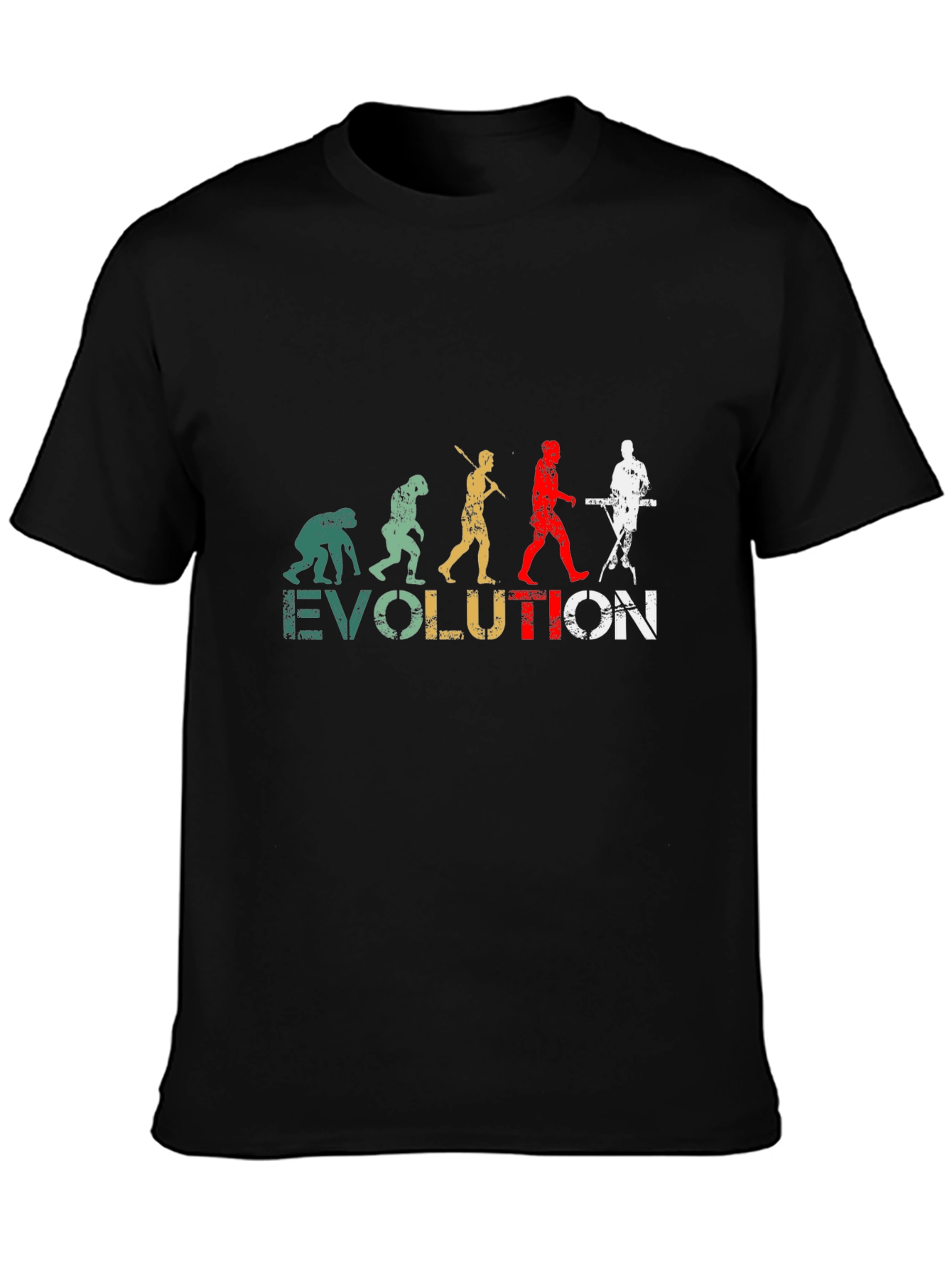 Evolution Keyboardist Mens T-Shirt