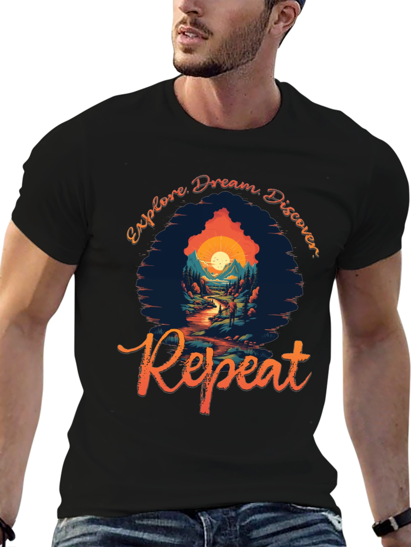 Explore Dream Discover Repeat T-Shirt