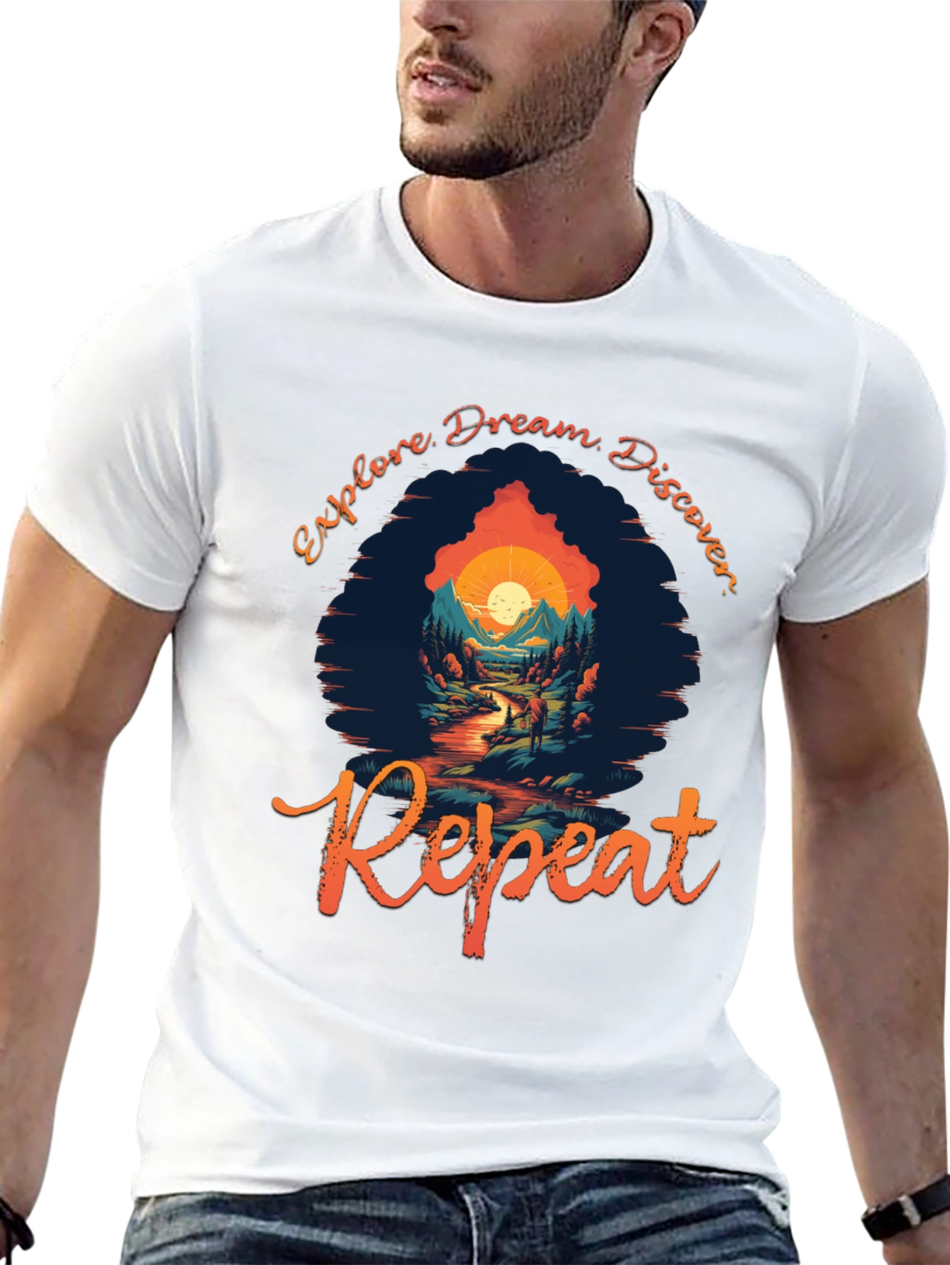Explore Dream Discover Repeat T-Shirt