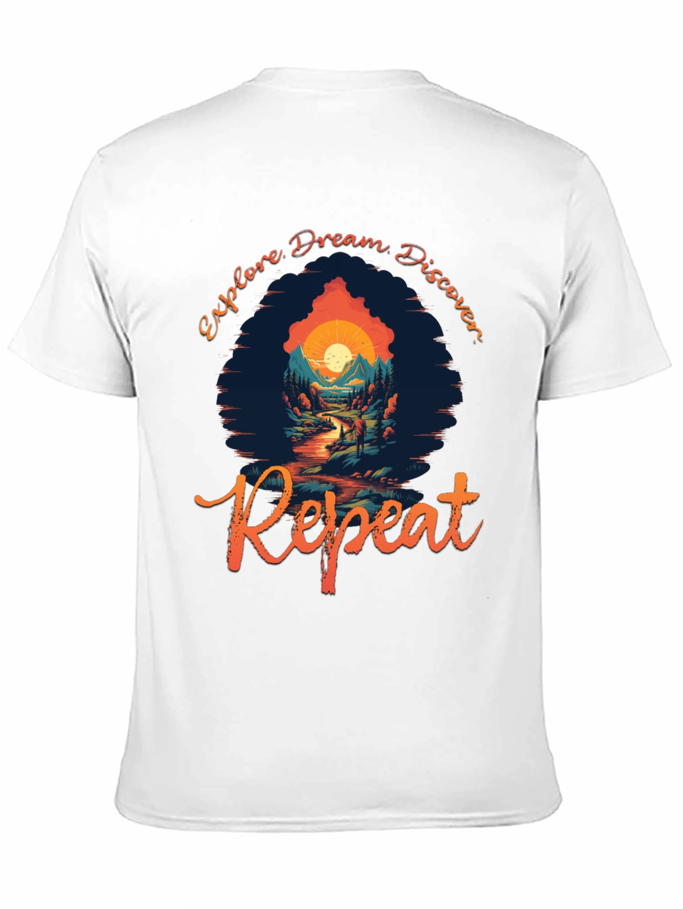 Explore Dream Discover Repeat T-Shirt