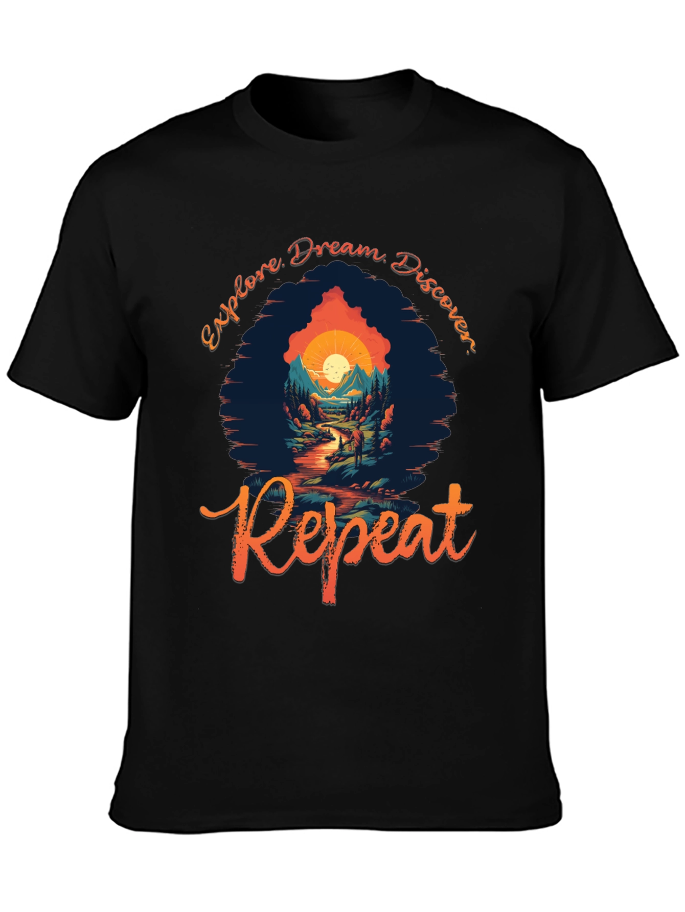 Explore Dream Discover Repeat T-Shirt