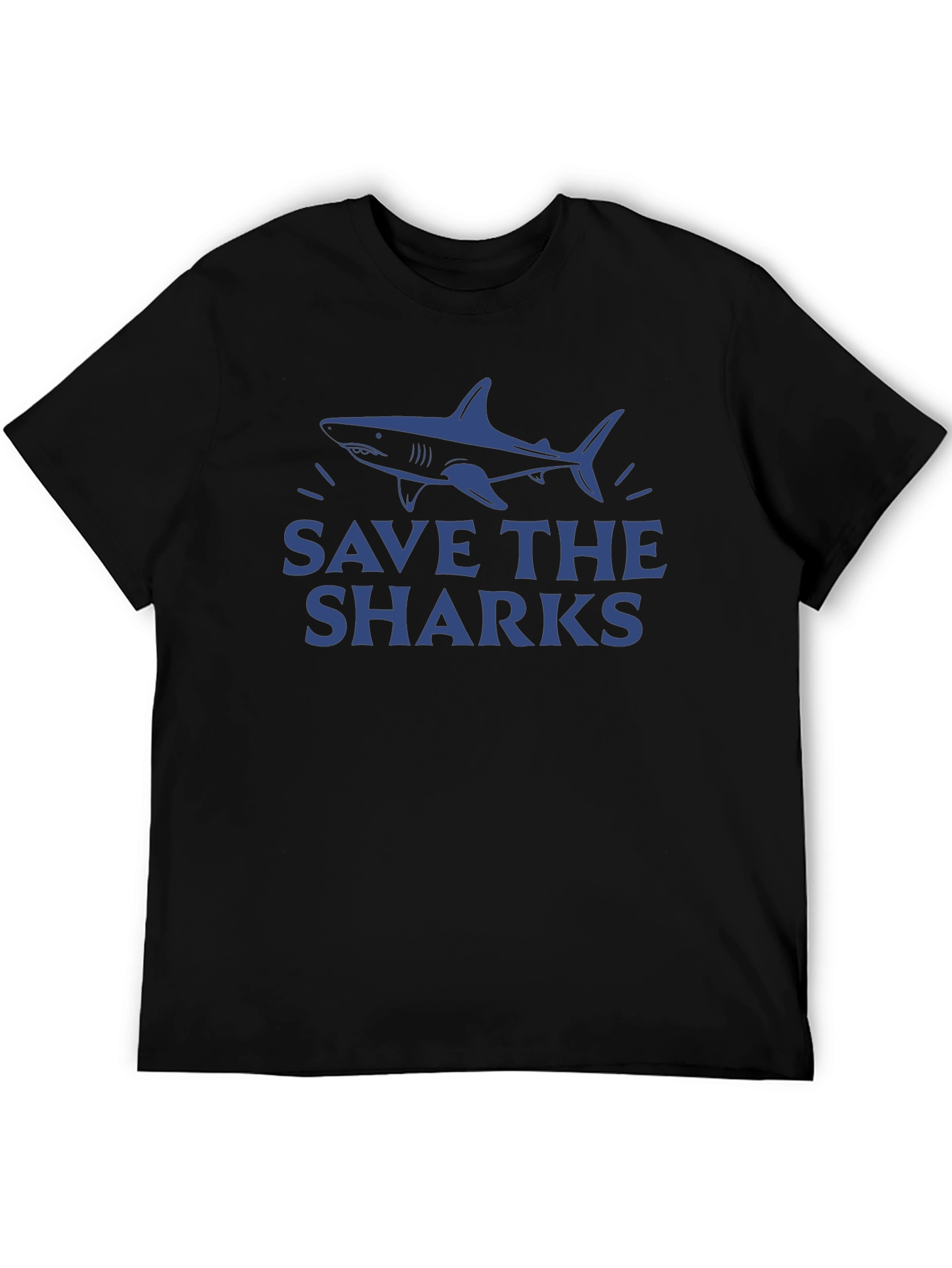 Save the Sharks T-Shirt - Black