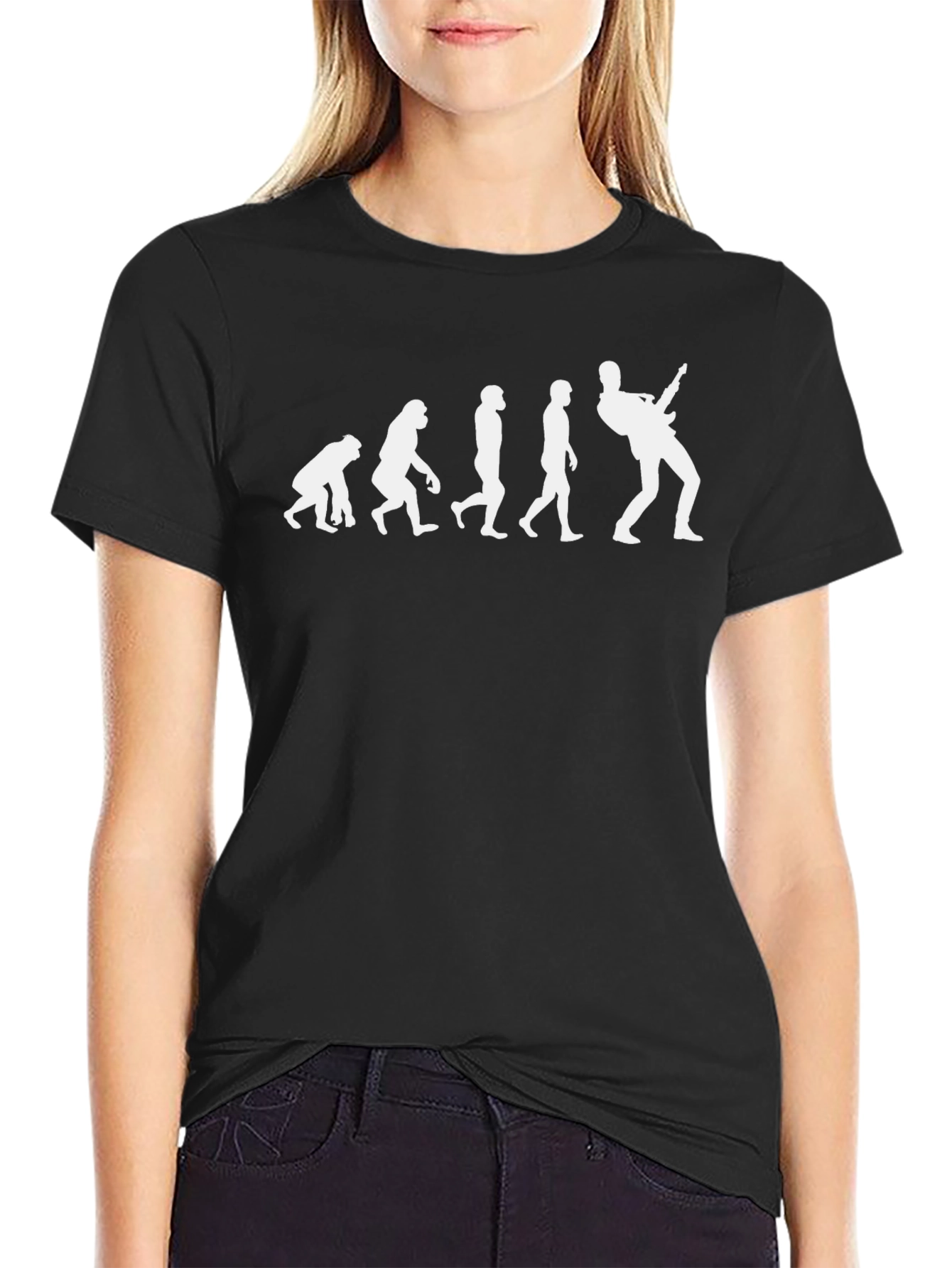 Evolution of Rocker T-Shirt - Black