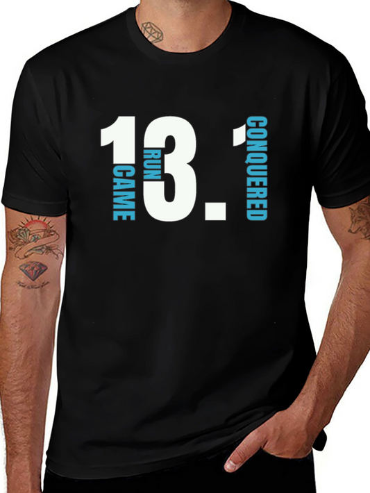 13.1 Marathon Black Graphic Tee