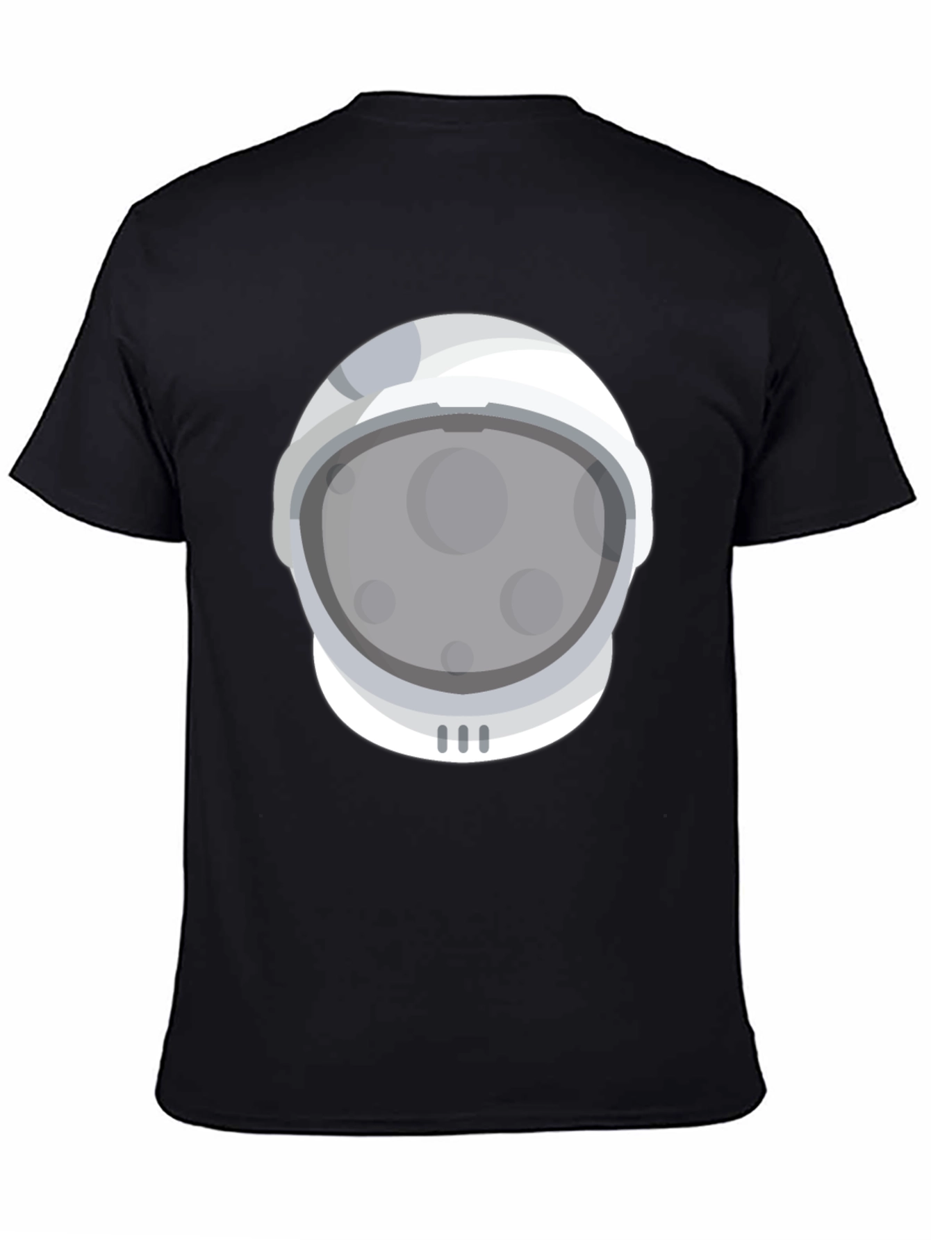 Astronaut Helmet Graphic Tee - Space Adventure T-Shirt